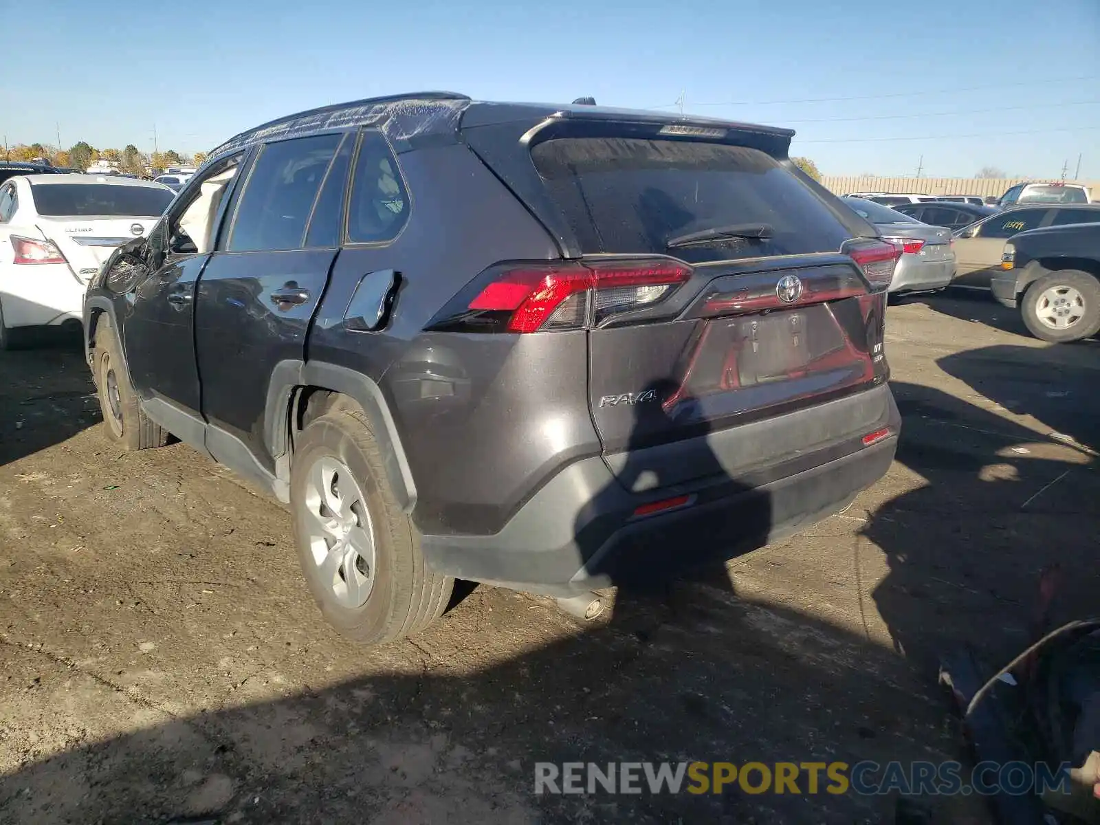 3 Photograph of a damaged car 2T3F1RFV0KW062379 TOYOTA RAV4 2019