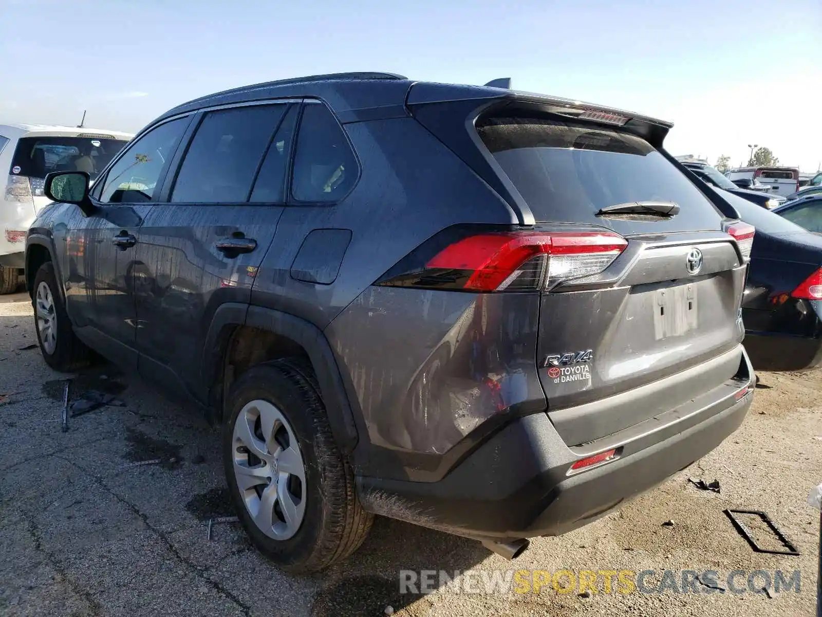 3 Photograph of a damaged car 2T3F1RFV0KW064813 TOYOTA RAV4 2019