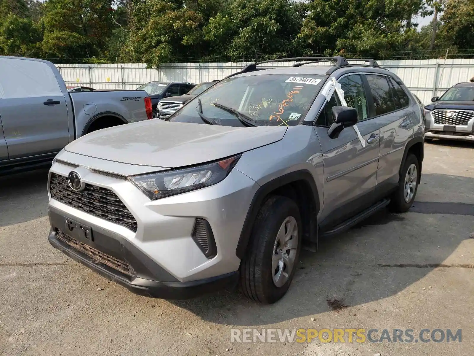 2 Photograph of a damaged car 2T3F1RFV0KW065444 TOYOTA RAV4 2019