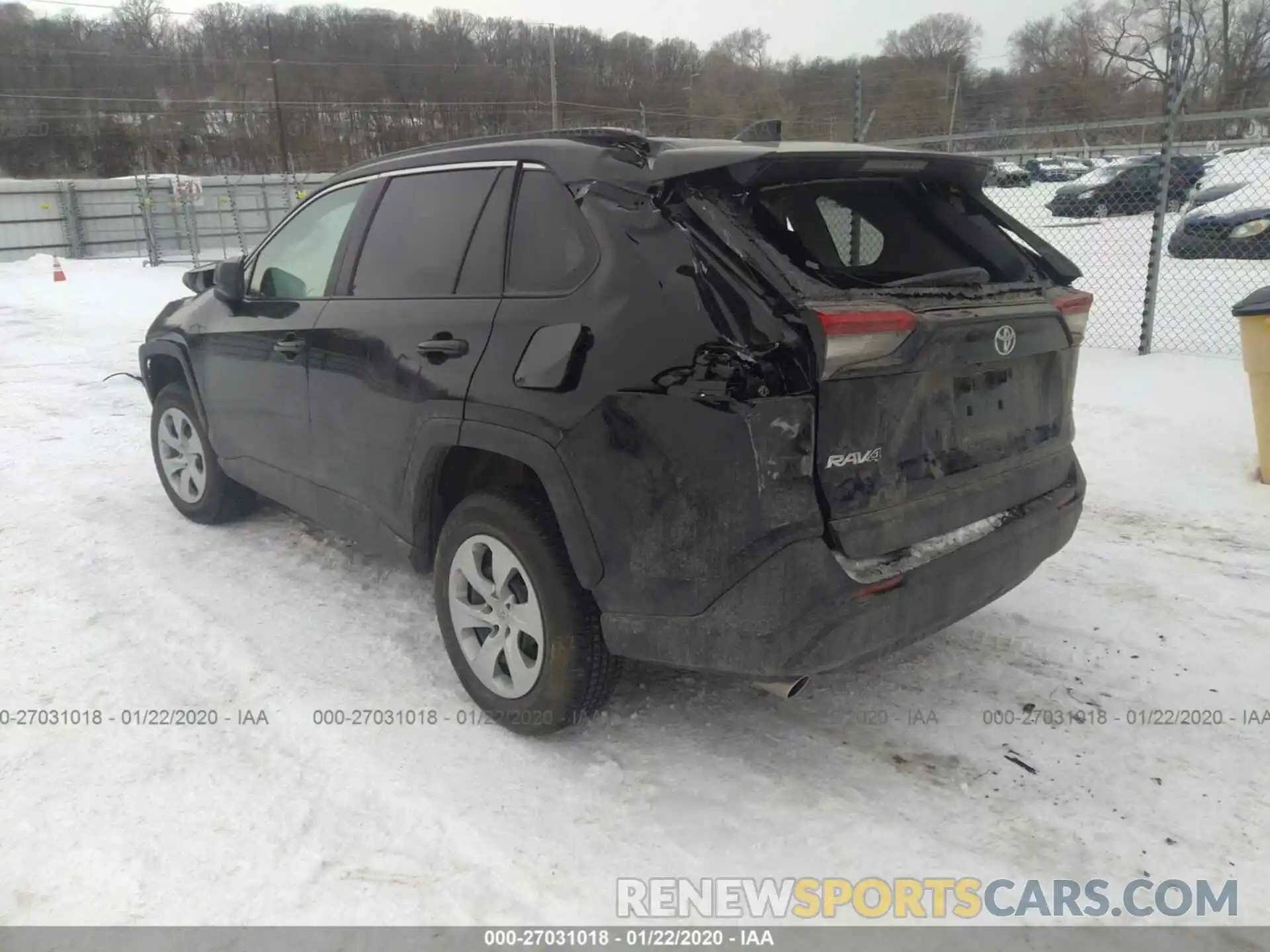 3 Photograph of a damaged car 2T3F1RFV0KW083104 TOYOTA RAV4 2019