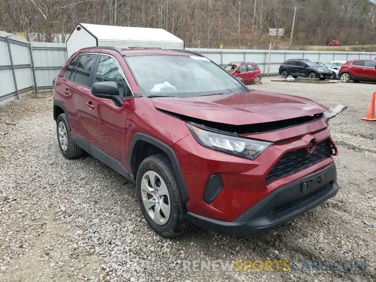 1 Photograph of a damaged car 2T3F1RFV1KC008140 TOYOTA RAV4 2019