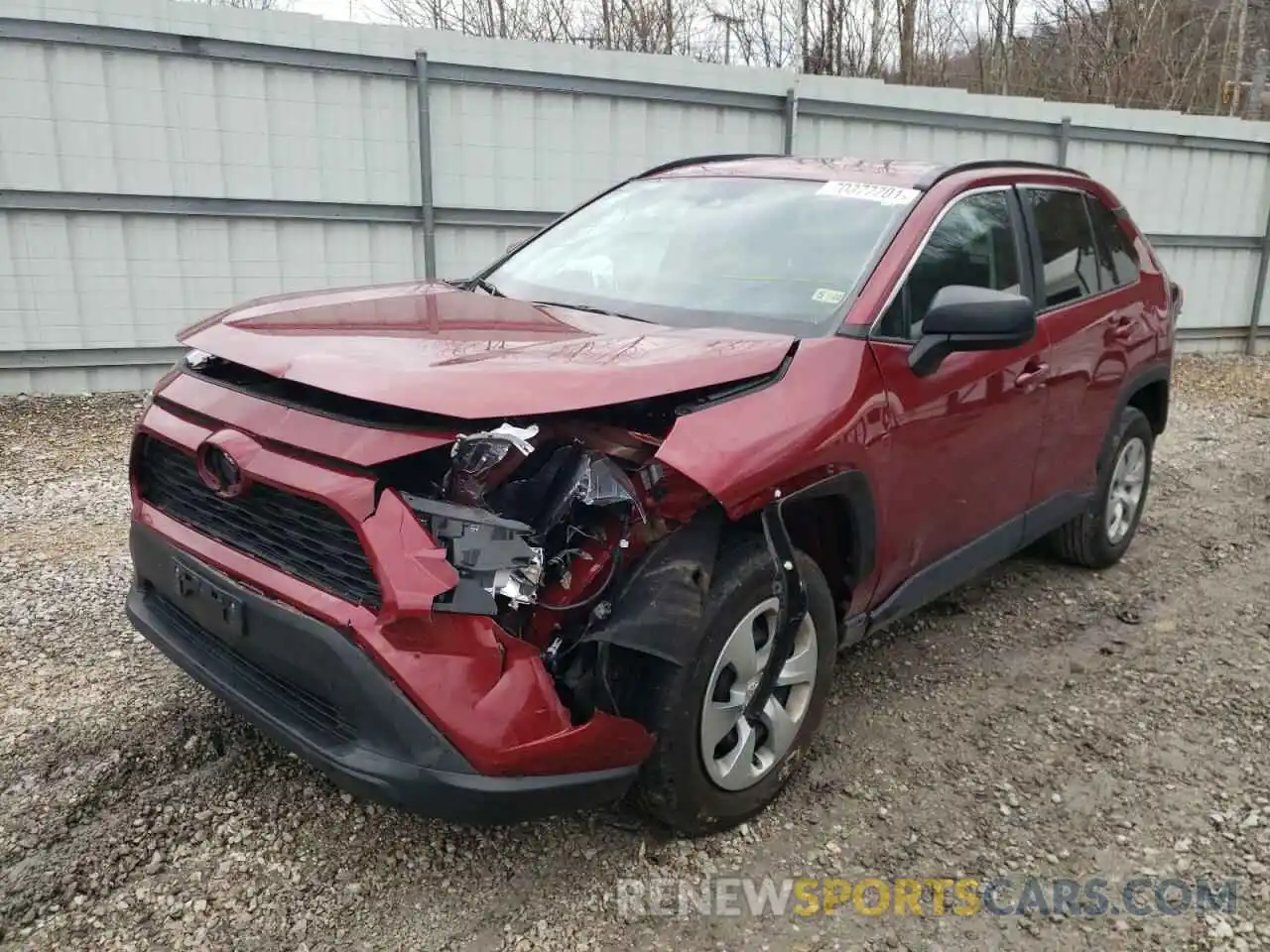 2 Photograph of a damaged car 2T3F1RFV1KC008140 TOYOTA RAV4 2019