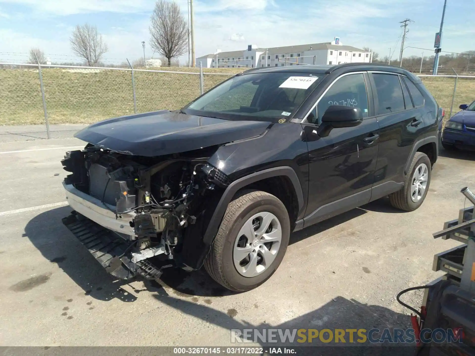 2 Photograph of a damaged car 2T3F1RFV1KC008249 TOYOTA RAV4 2019