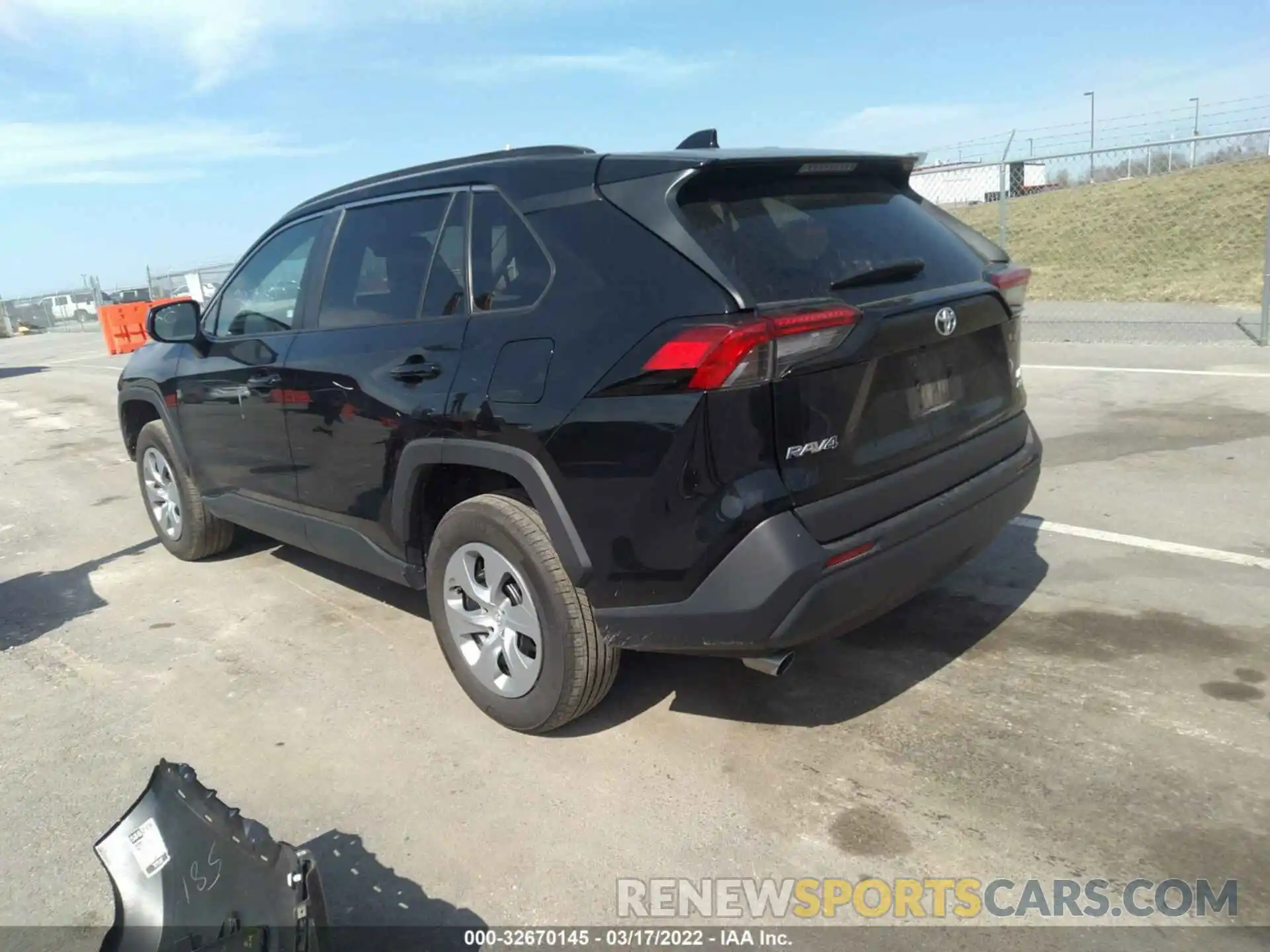 3 Photograph of a damaged car 2T3F1RFV1KC008249 TOYOTA RAV4 2019