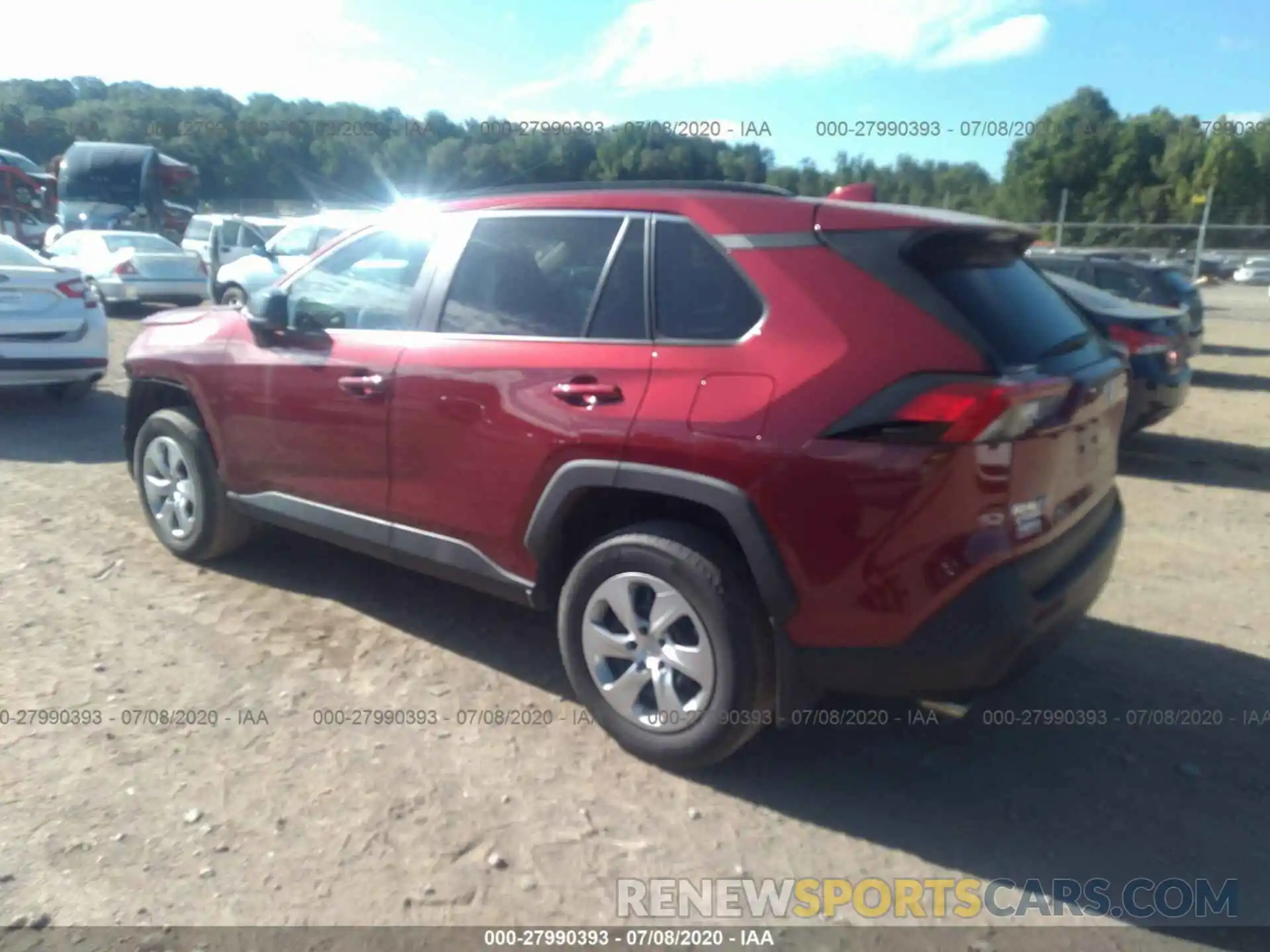 3 Photograph of a damaged car 2T3F1RFV1KC012012 TOYOTA RAV4 2019