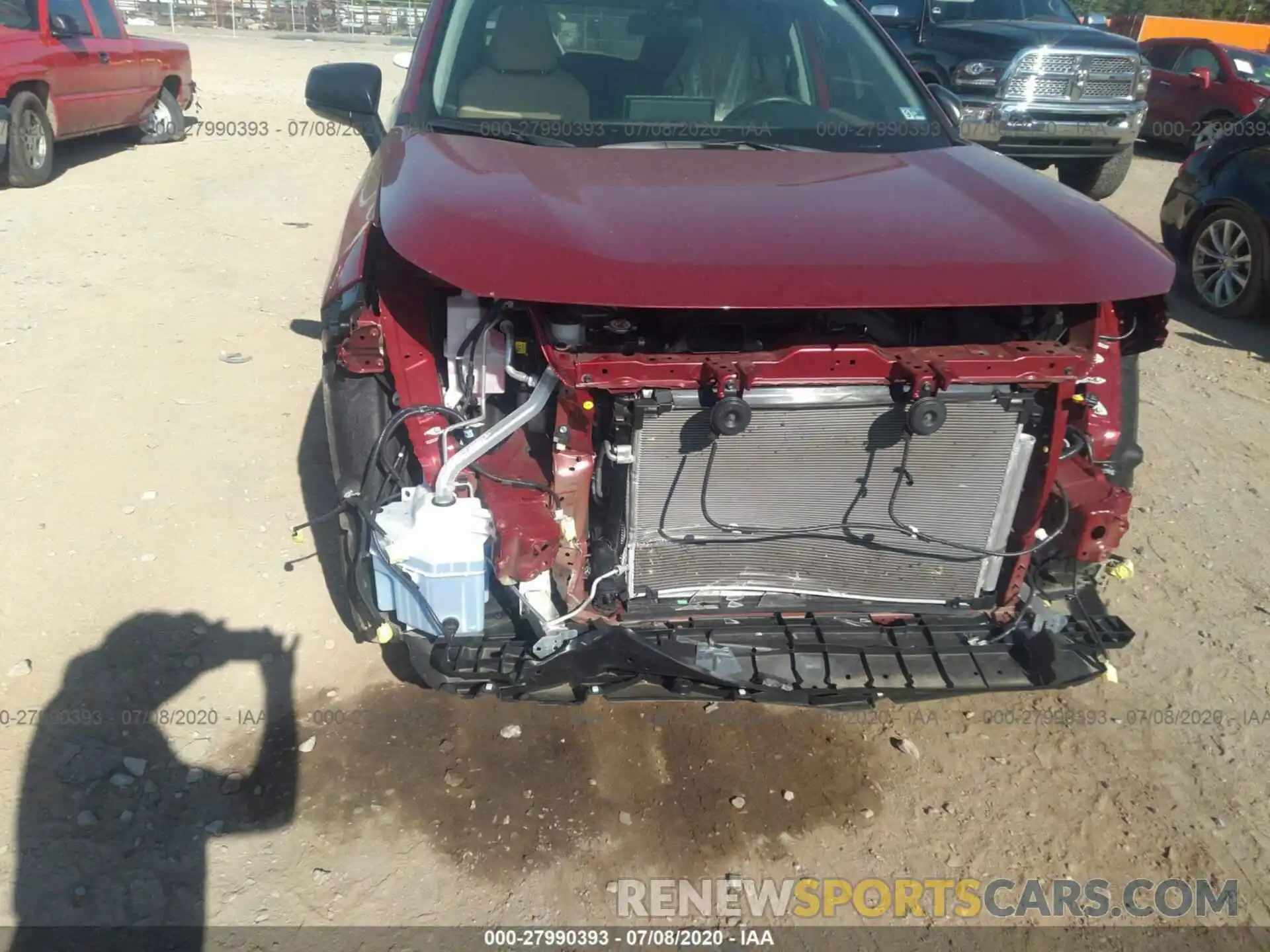 6 Photograph of a damaged car 2T3F1RFV1KC012012 TOYOTA RAV4 2019