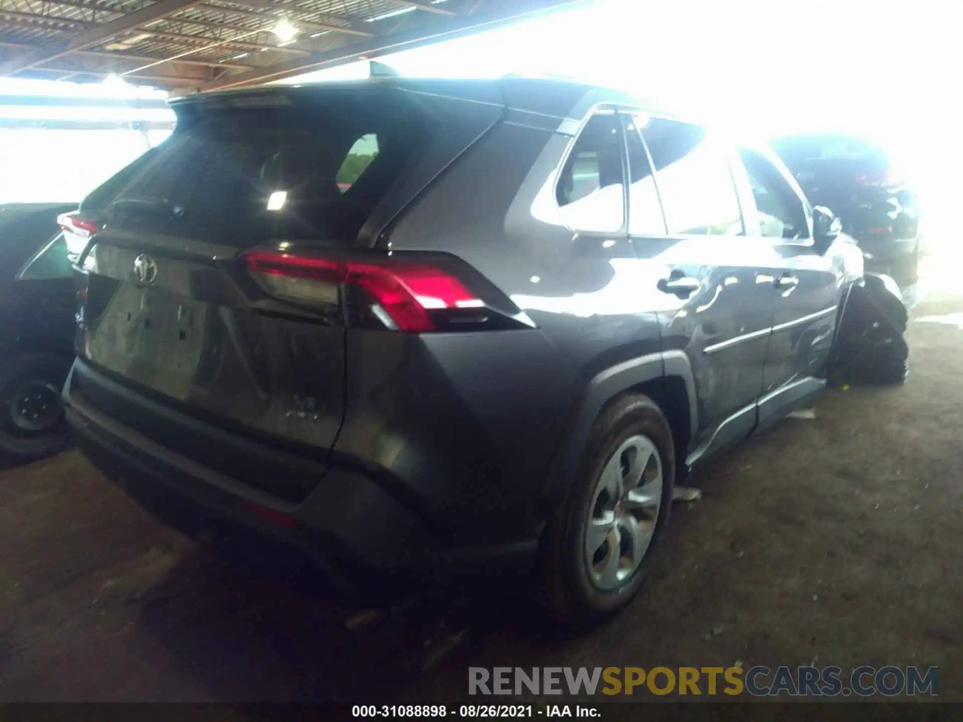 4 Photograph of a damaged car 2T3F1RFV1KC015430 TOYOTA RAV4 2019