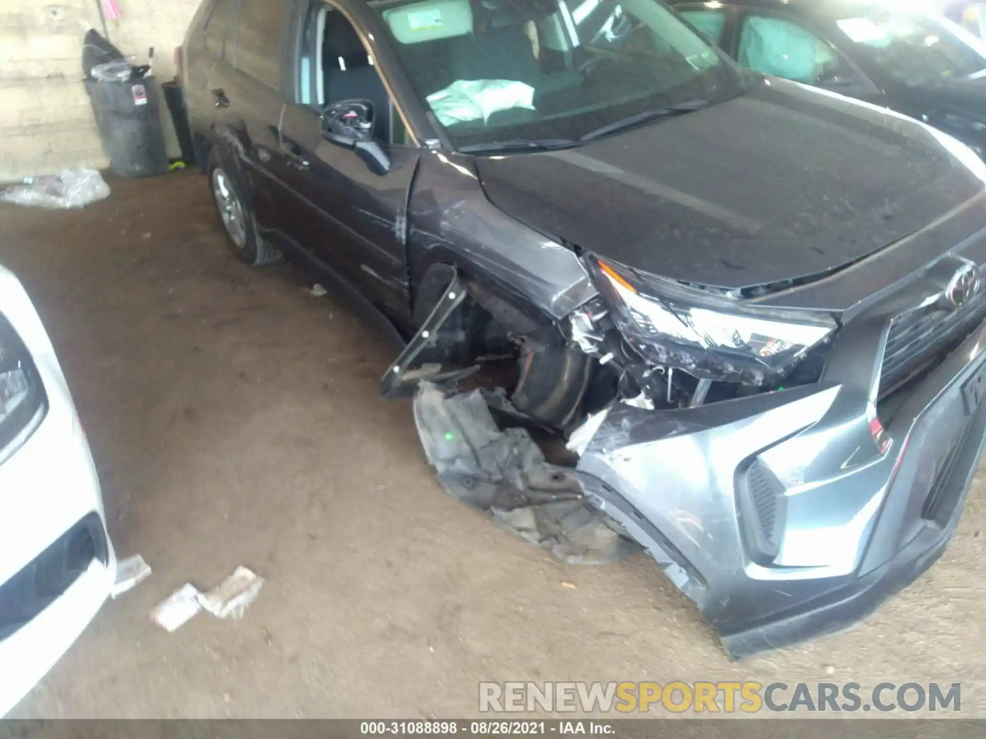 6 Photograph of a damaged car 2T3F1RFV1KC015430 TOYOTA RAV4 2019