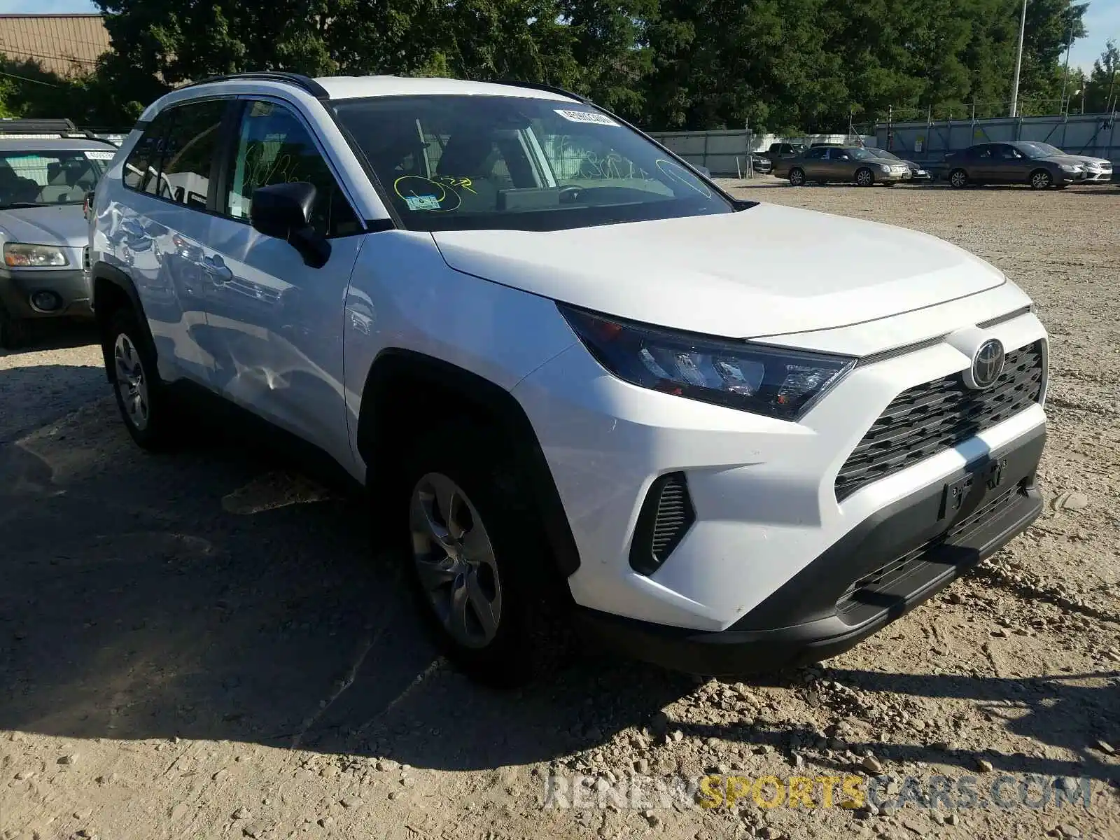 1 Photograph of a damaged car 2T3F1RFV1KC016304 TOYOTA RAV4 2019