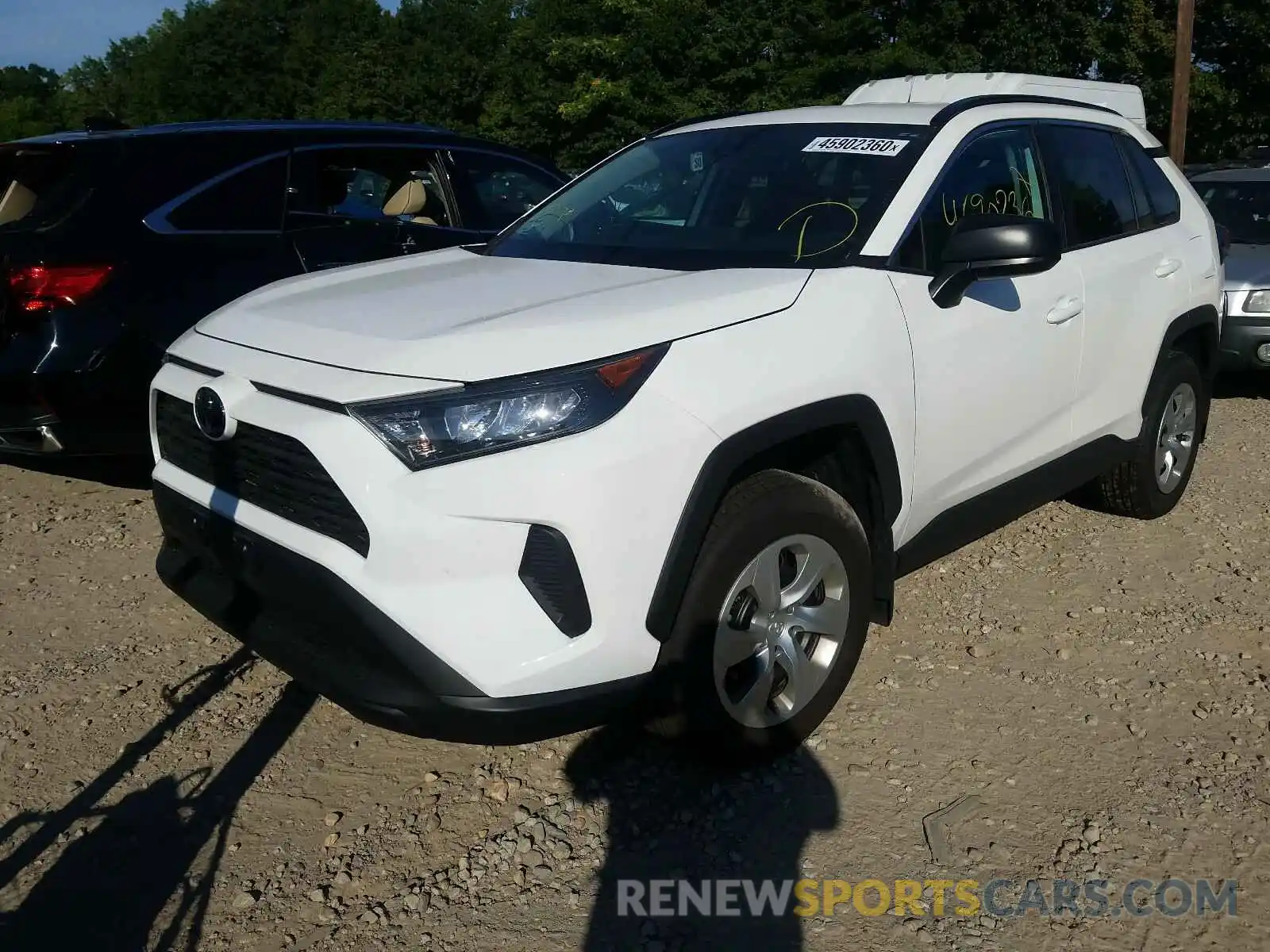 2 Фотография поврежденного автомобиля 2T3F1RFV1KC016304 TOYOTA RAV4 2019