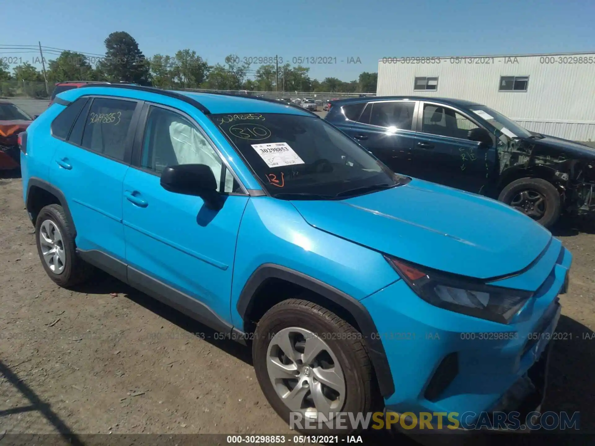 1 Photograph of a damaged car 2T3F1RFV1KC020448 TOYOTA RAV4 2019