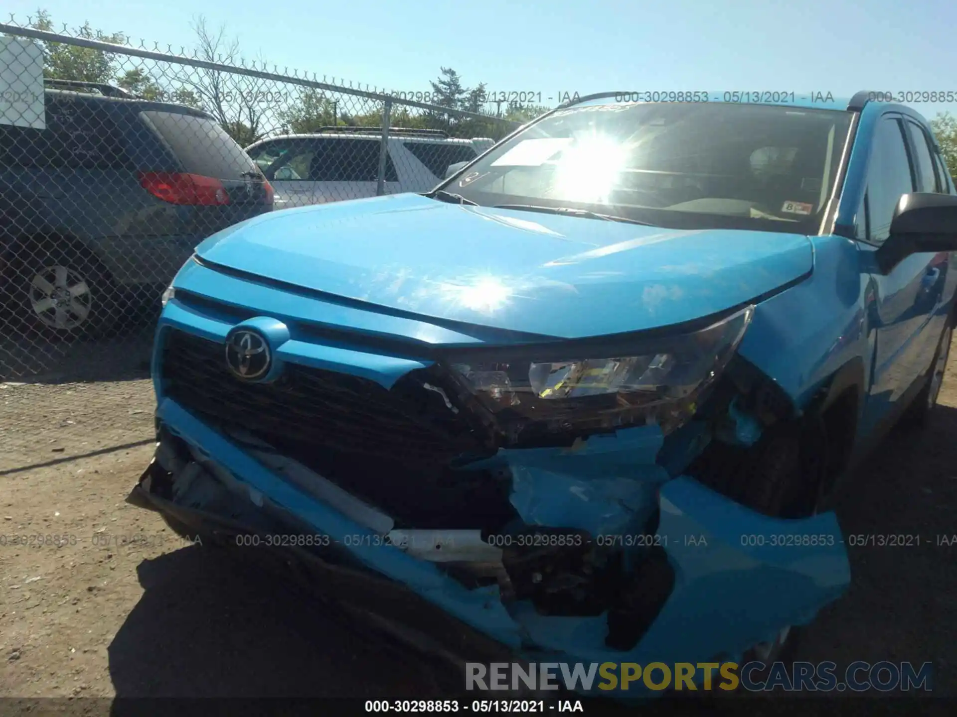 7 Photograph of a damaged car 2T3F1RFV1KC020448 TOYOTA RAV4 2019