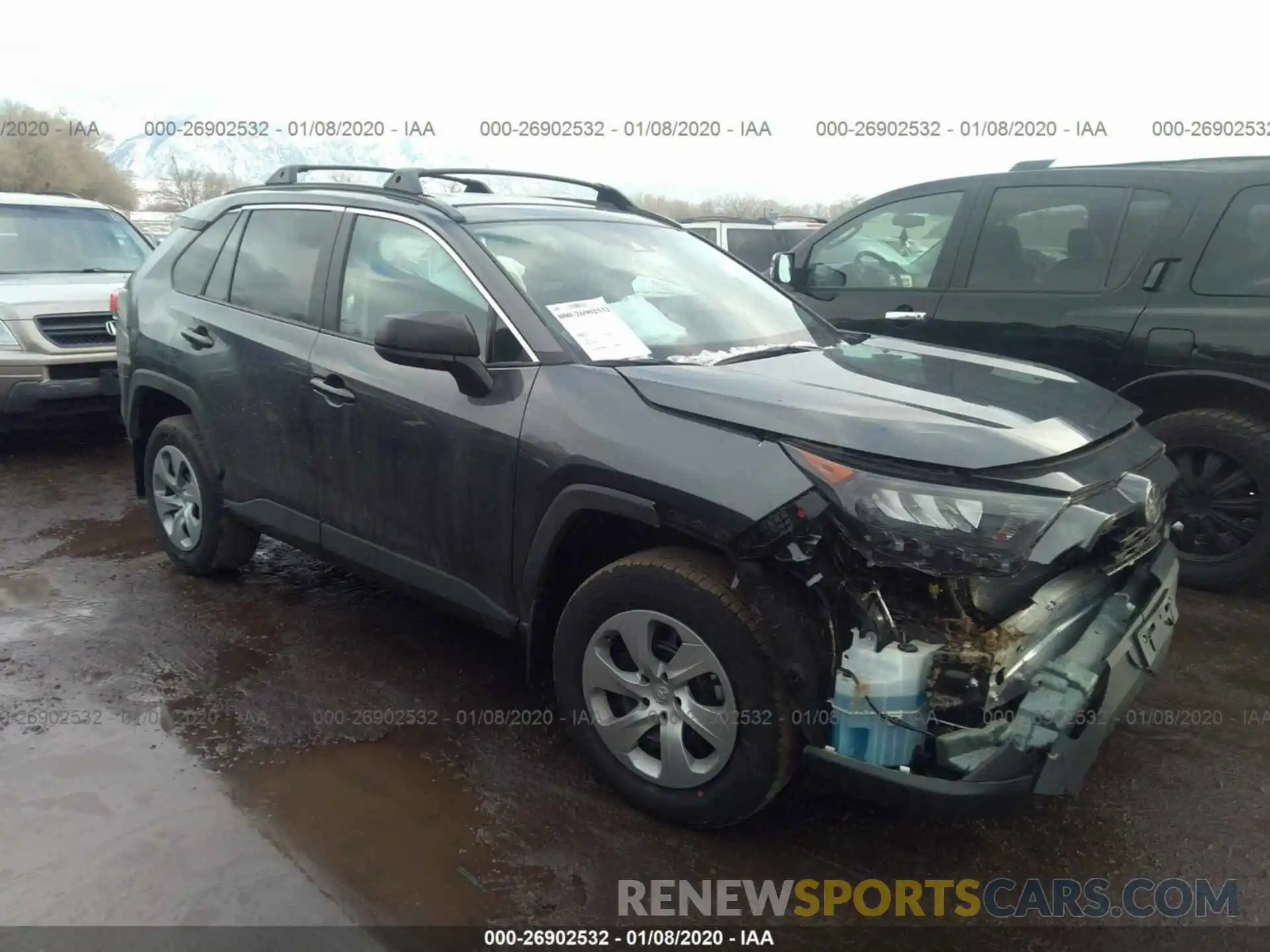 1 Photograph of a damaged car 2T3F1RFV1KC033927 TOYOTA RAV4 2019