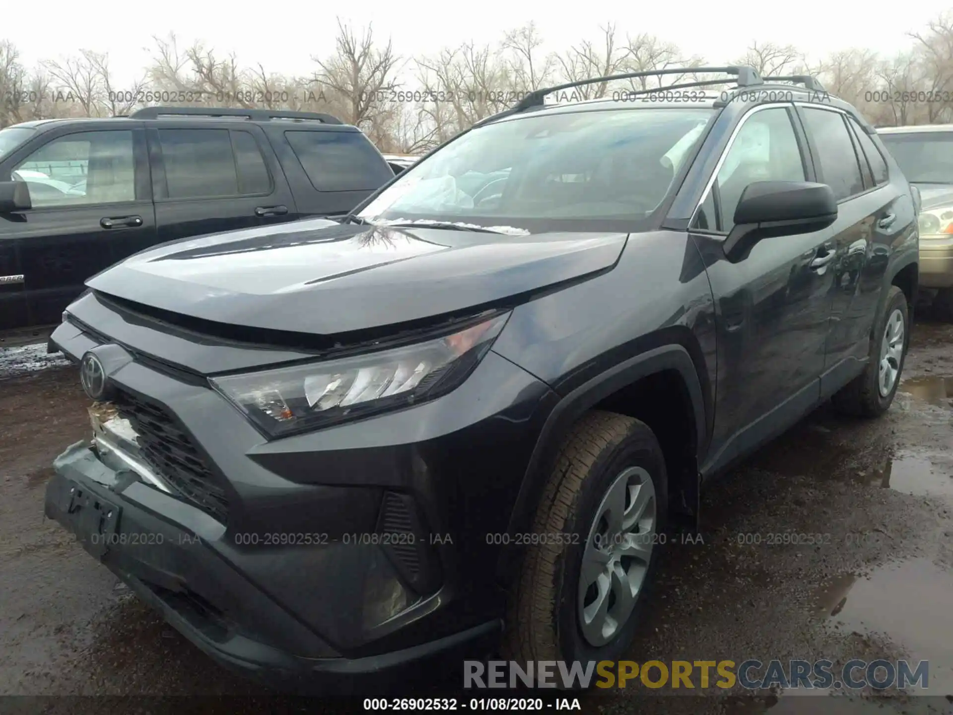 2 Фотография поврежденного автомобиля 2T3F1RFV1KC033927 TOYOTA RAV4 2019