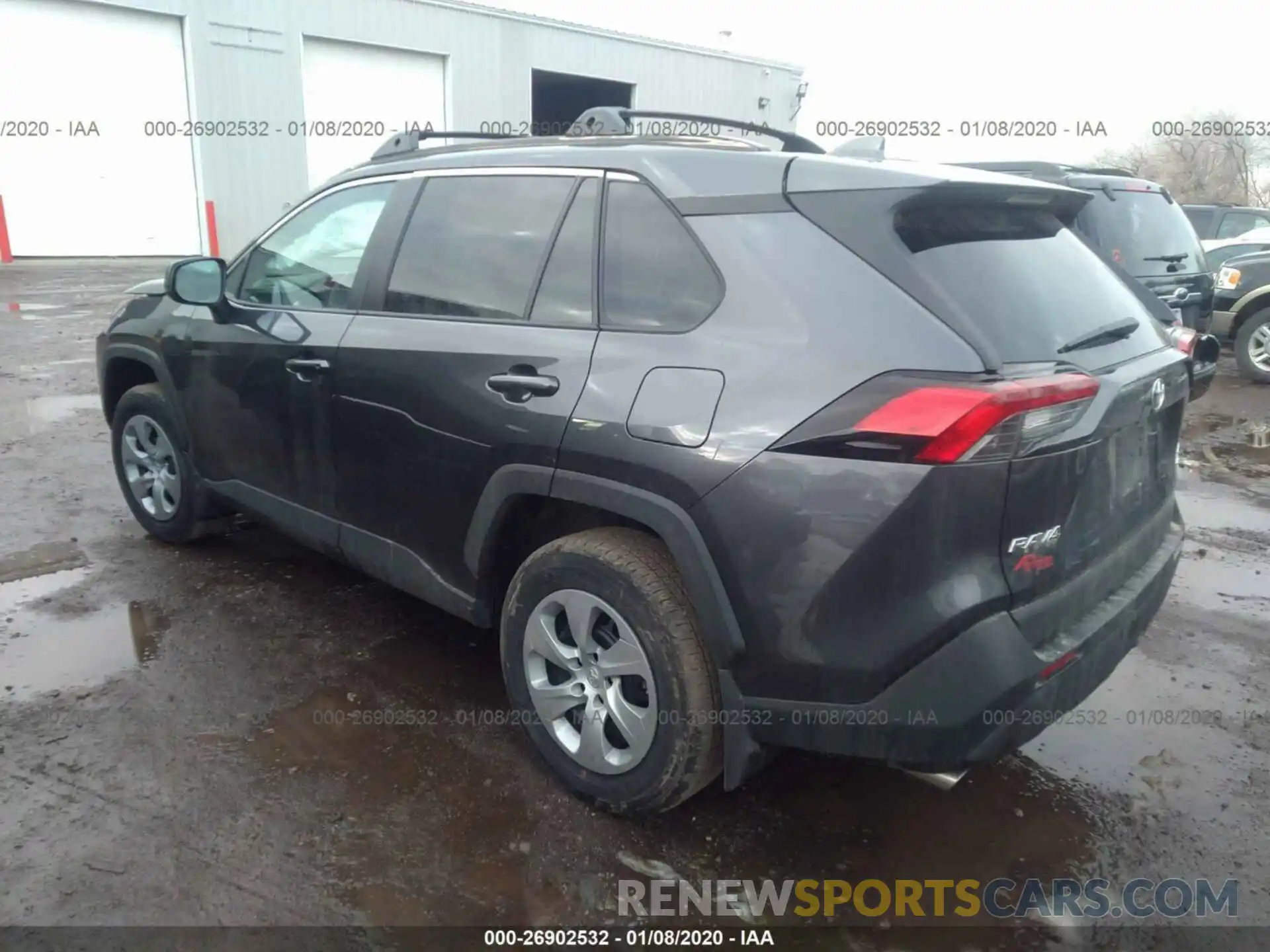 3 Фотография поврежденного автомобиля 2T3F1RFV1KC033927 TOYOTA RAV4 2019