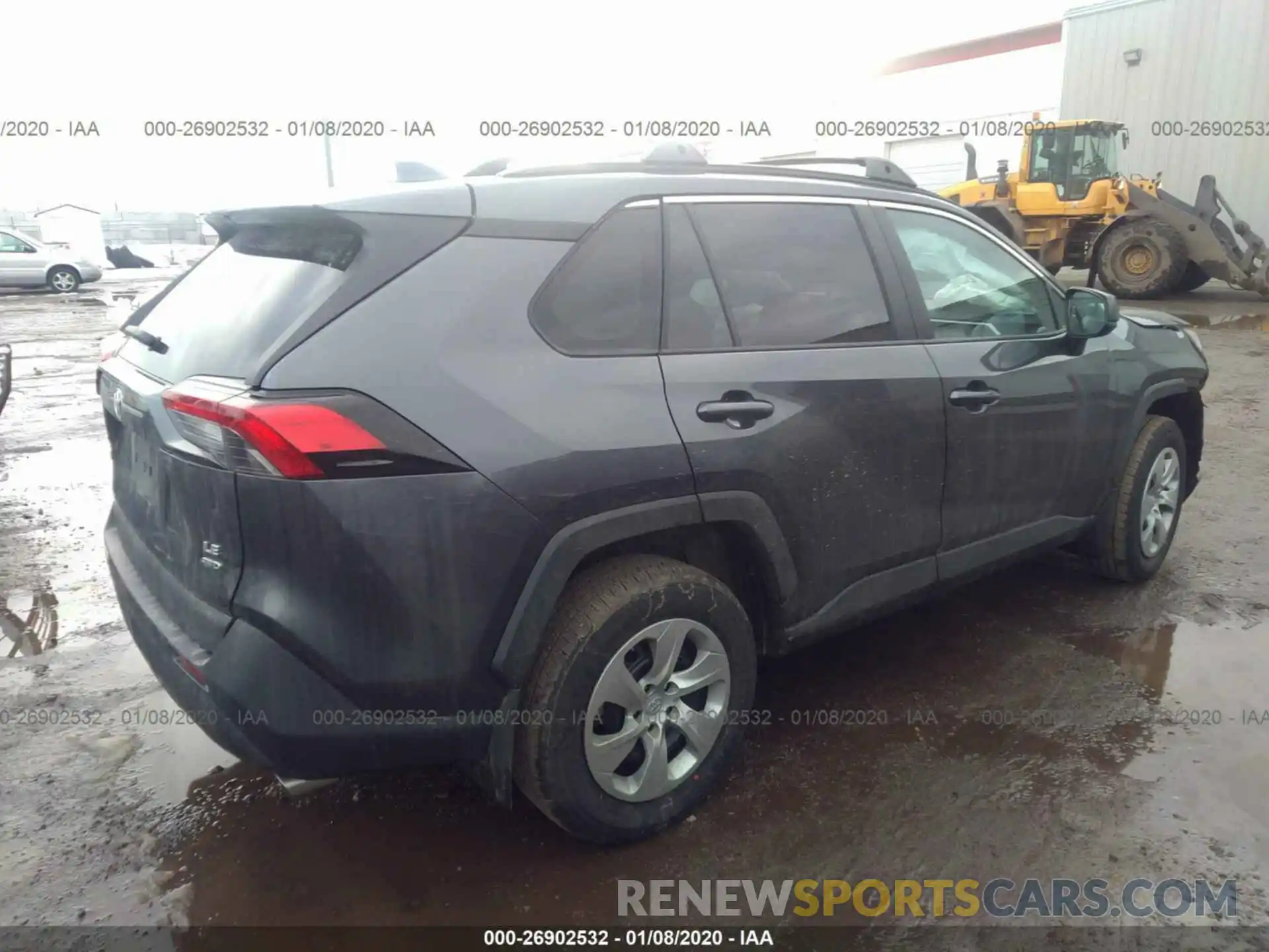 4 Фотография поврежденного автомобиля 2T3F1RFV1KC033927 TOYOTA RAV4 2019