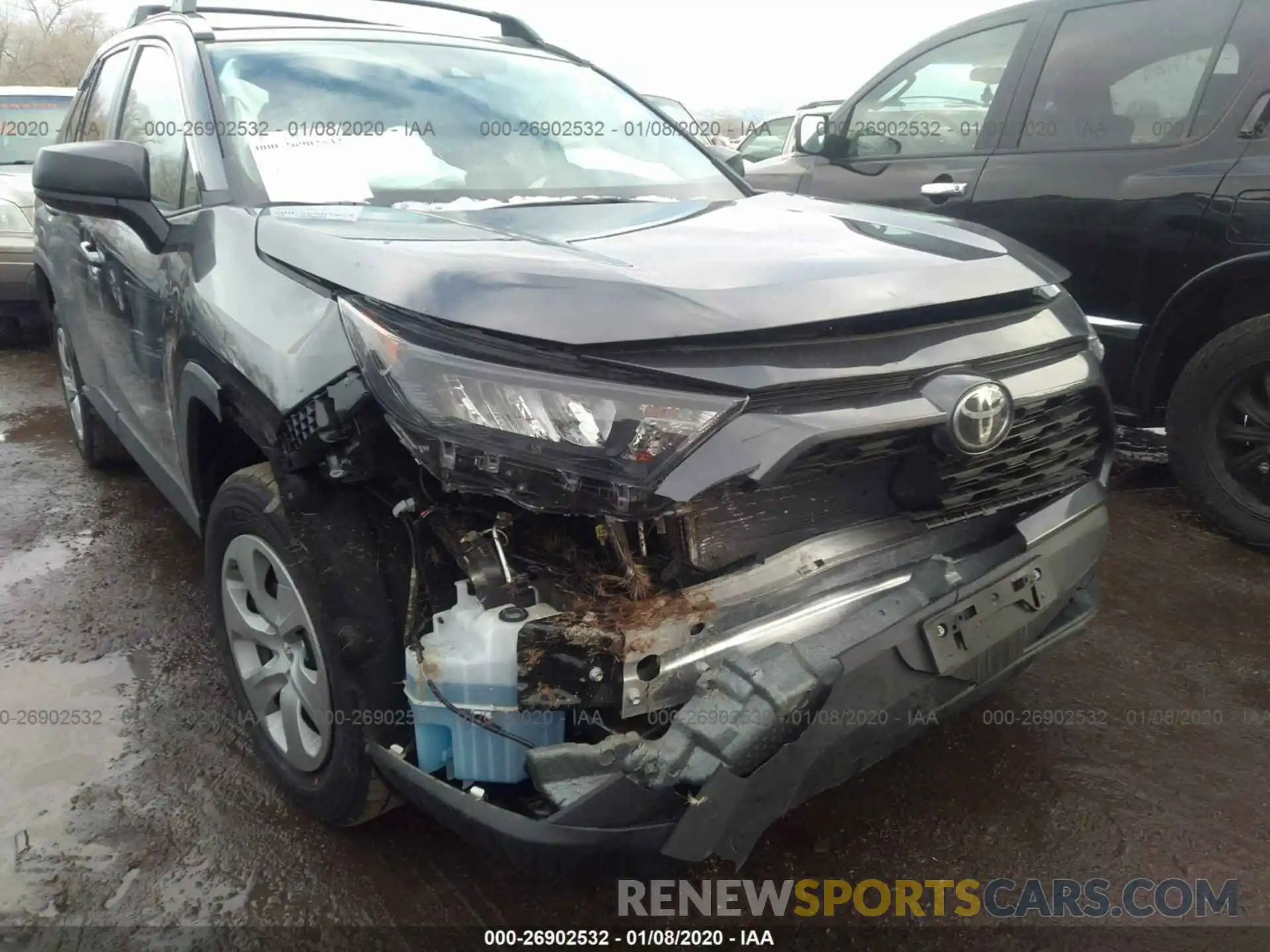 6 Photograph of a damaged car 2T3F1RFV1KC033927 TOYOTA RAV4 2019