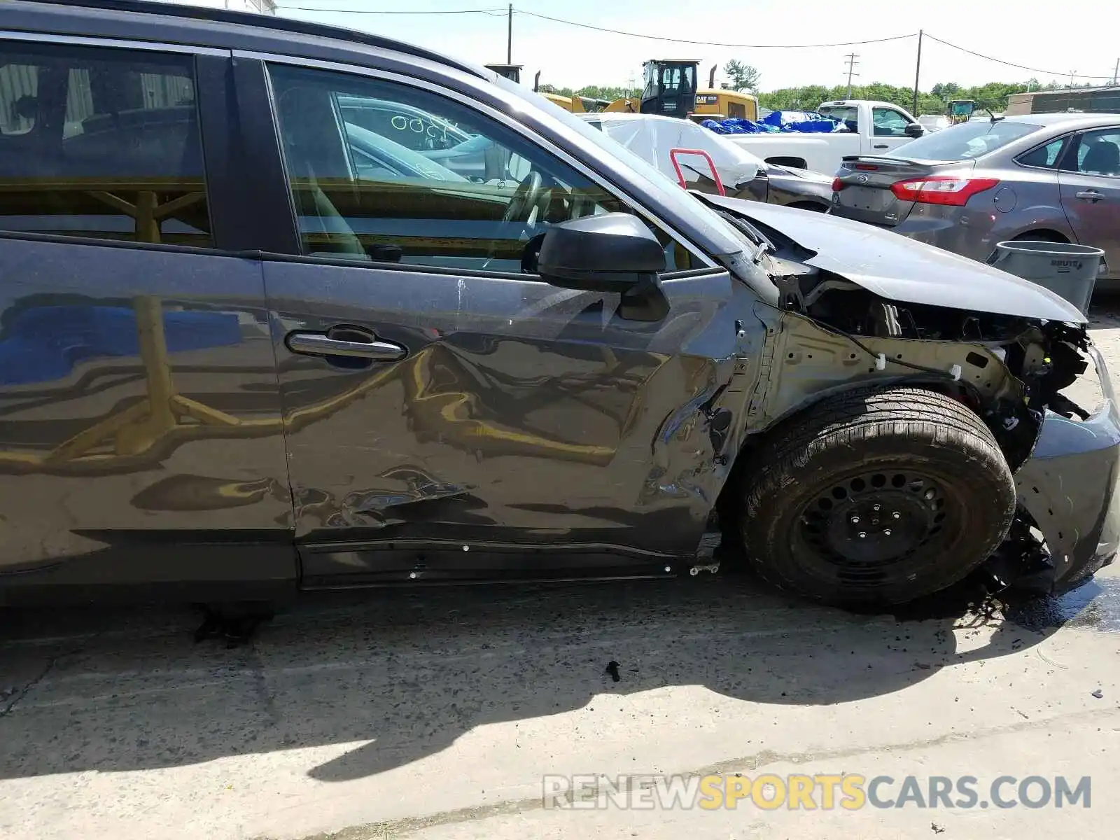 9 Photograph of a damaged car 2T3F1RFV1KC037492 TOYOTA RAV4 2019