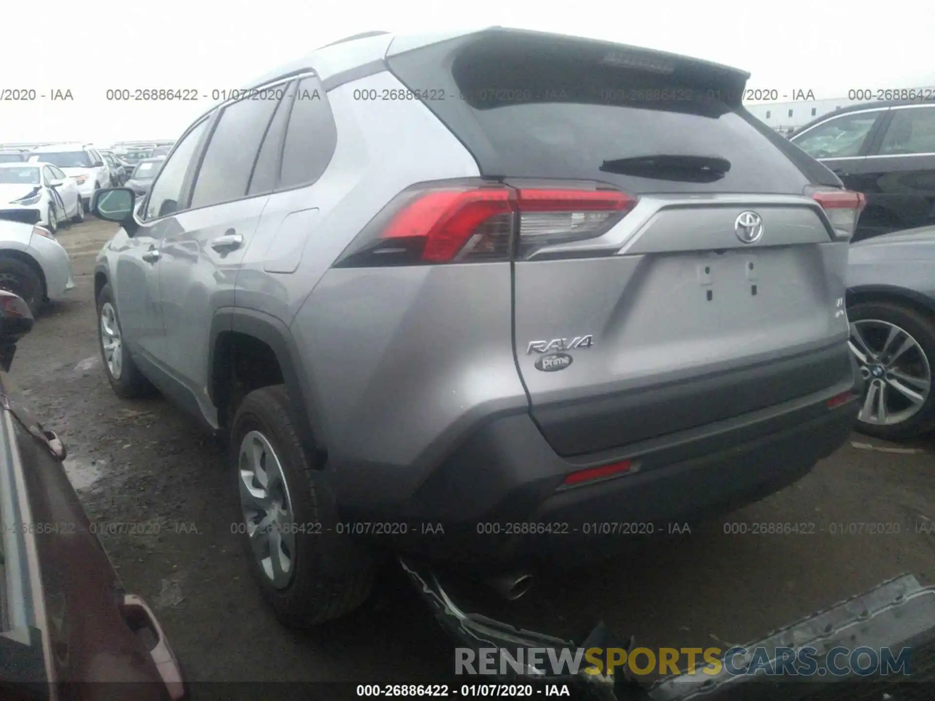 2 Photograph of a damaged car 2T3F1RFV1KC041350 TOYOTA RAV4 2019