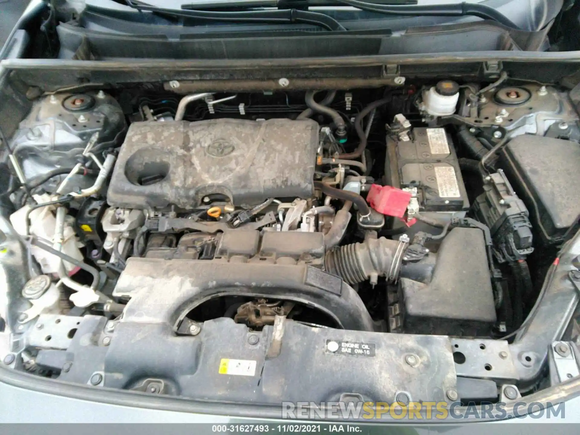 10 Photograph of a damaged car 2T3F1RFV1KC043616 TOYOTA RAV4 2019