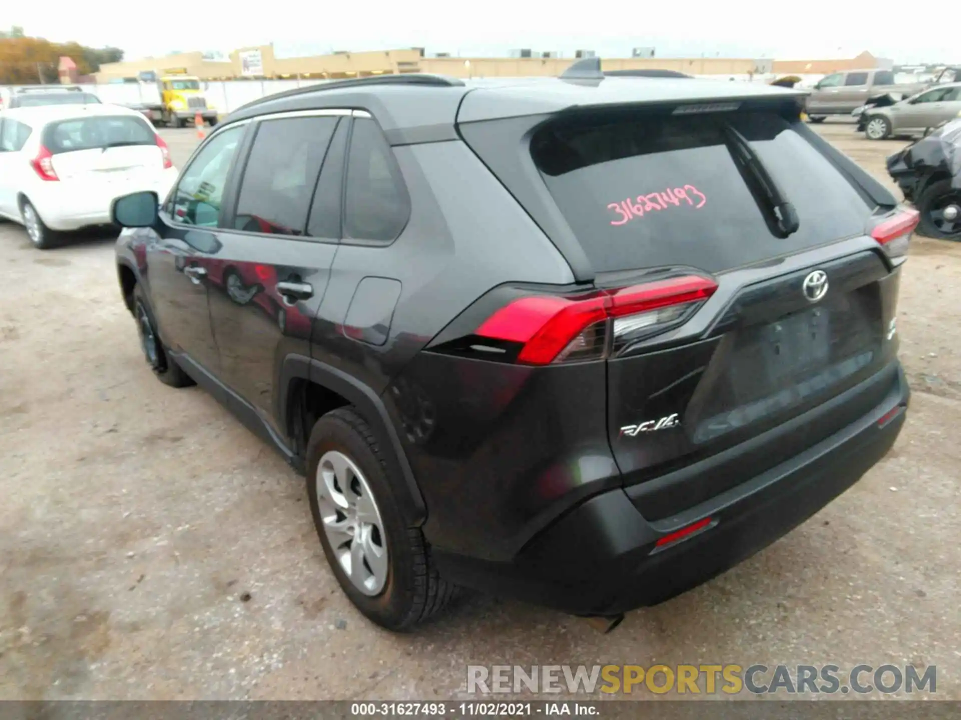 3 Photograph of a damaged car 2T3F1RFV1KC043616 TOYOTA RAV4 2019