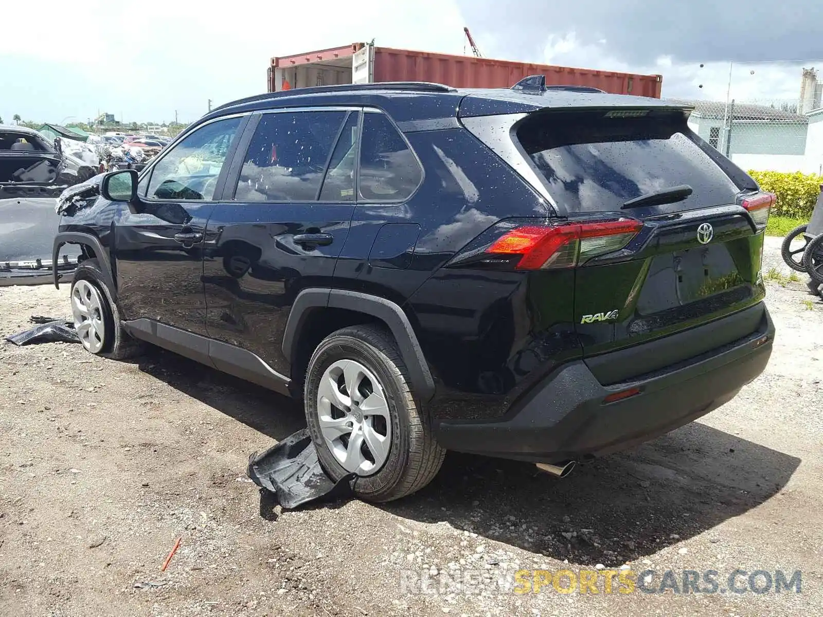 3 Фотография поврежденного автомобиля 2T3F1RFV1KC048167 TOYOTA RAV4 2019