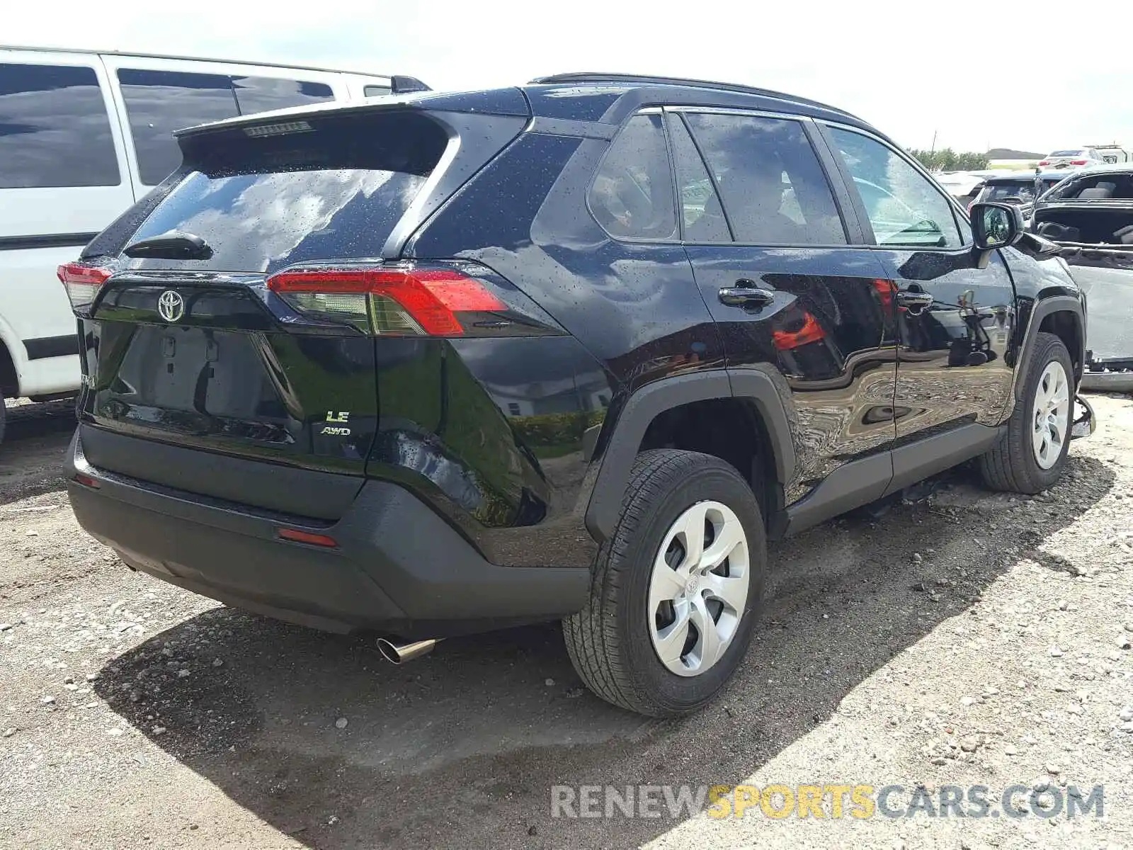 4 Photograph of a damaged car 2T3F1RFV1KC048167 TOYOTA RAV4 2019