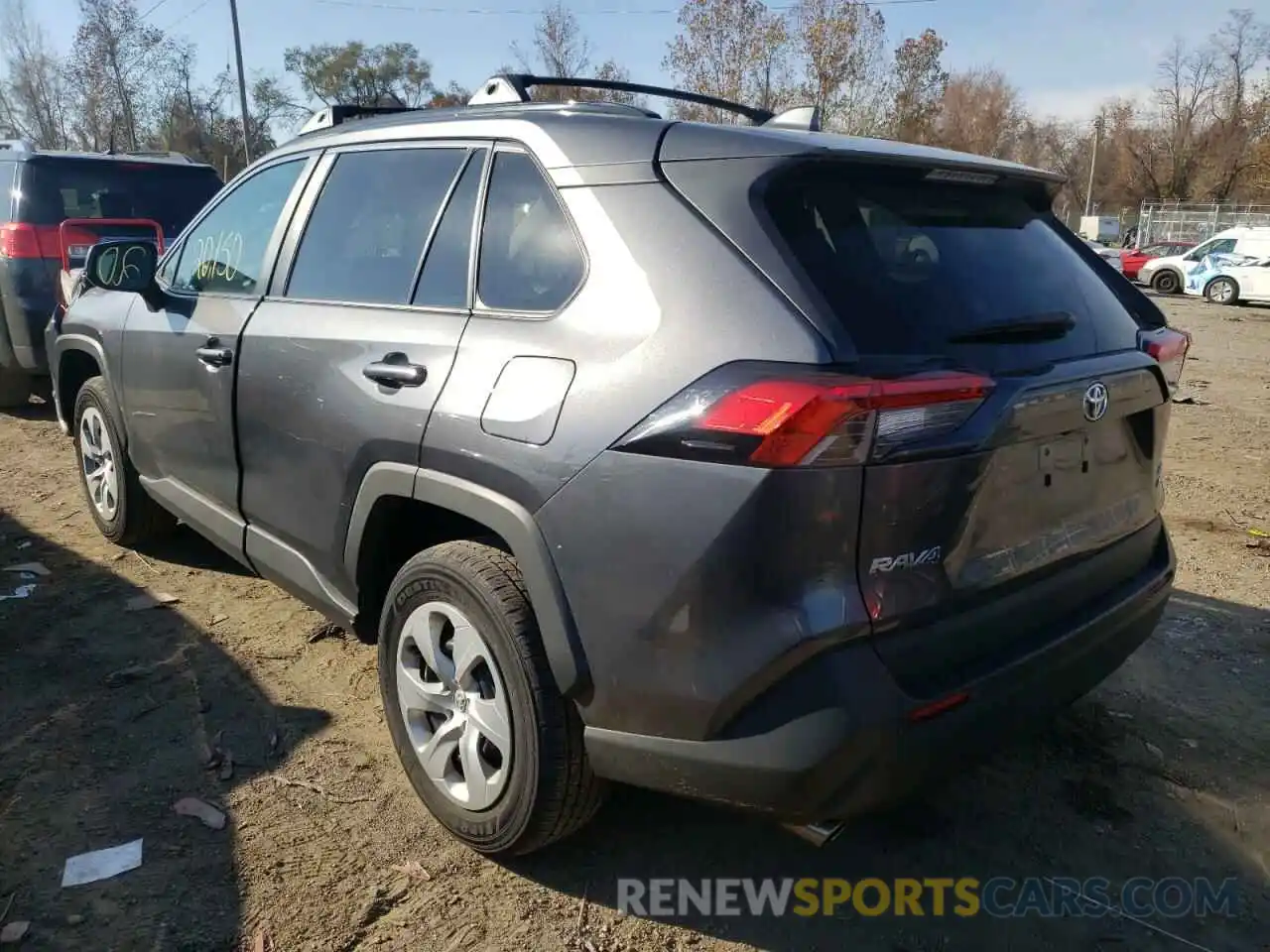 3 Photograph of a damaged car 2T3F1RFV1KC054860 TOYOTA RAV4 2019