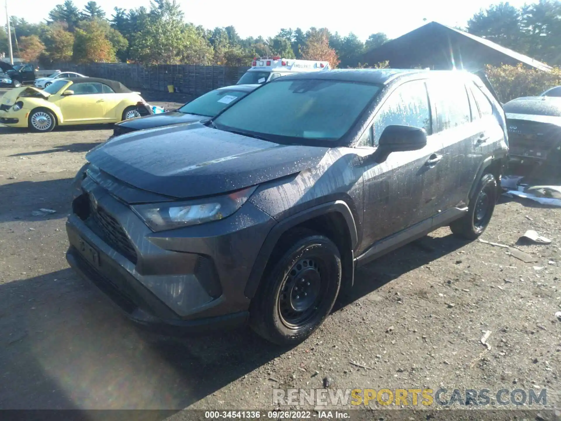 2 Фотография поврежденного автомобиля 2T3F1RFV1KC059623 TOYOTA RAV4 2019