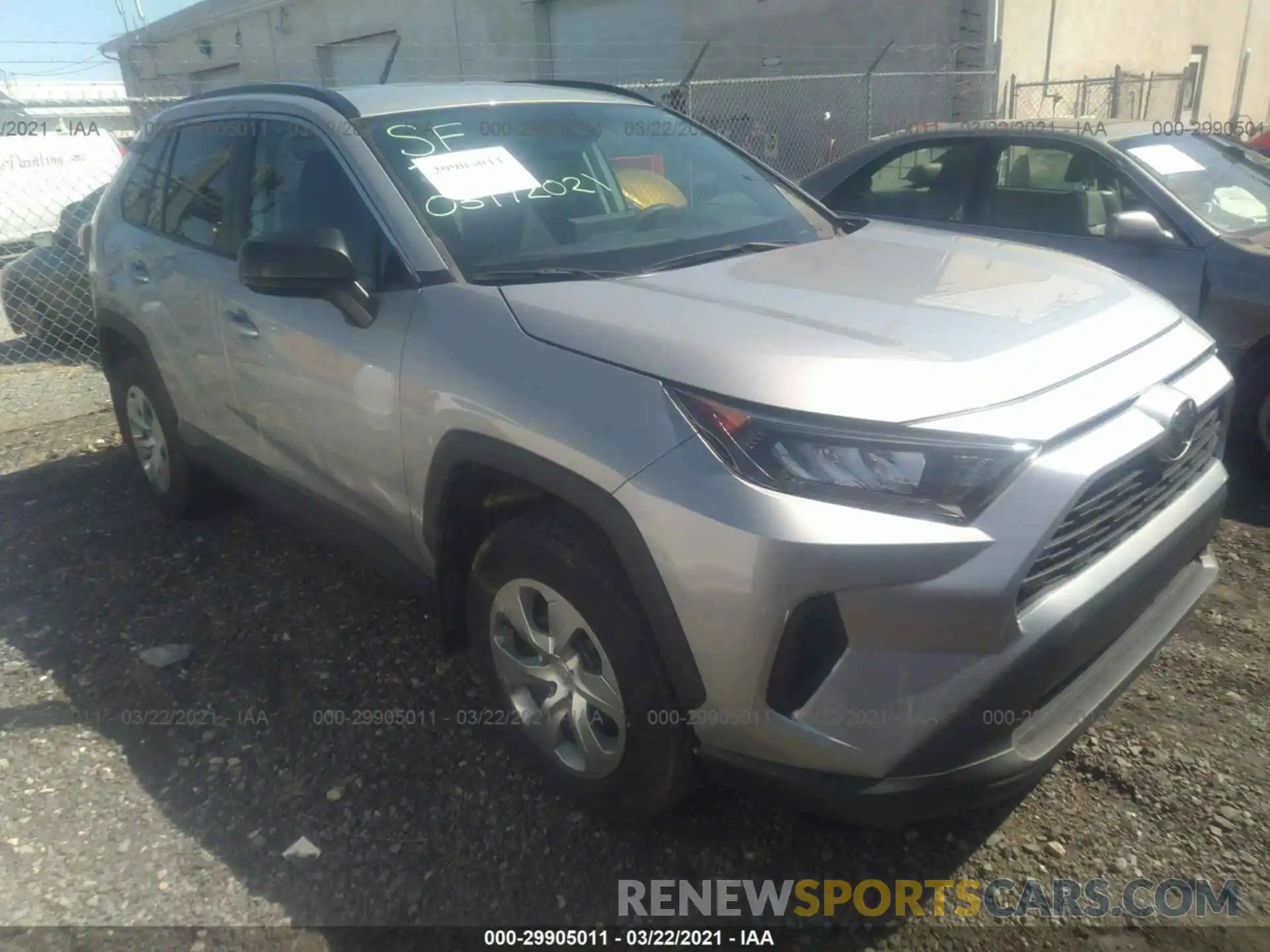 1 Photograph of a damaged car 2T3F1RFV1KW004166 TOYOTA RAV4 2019