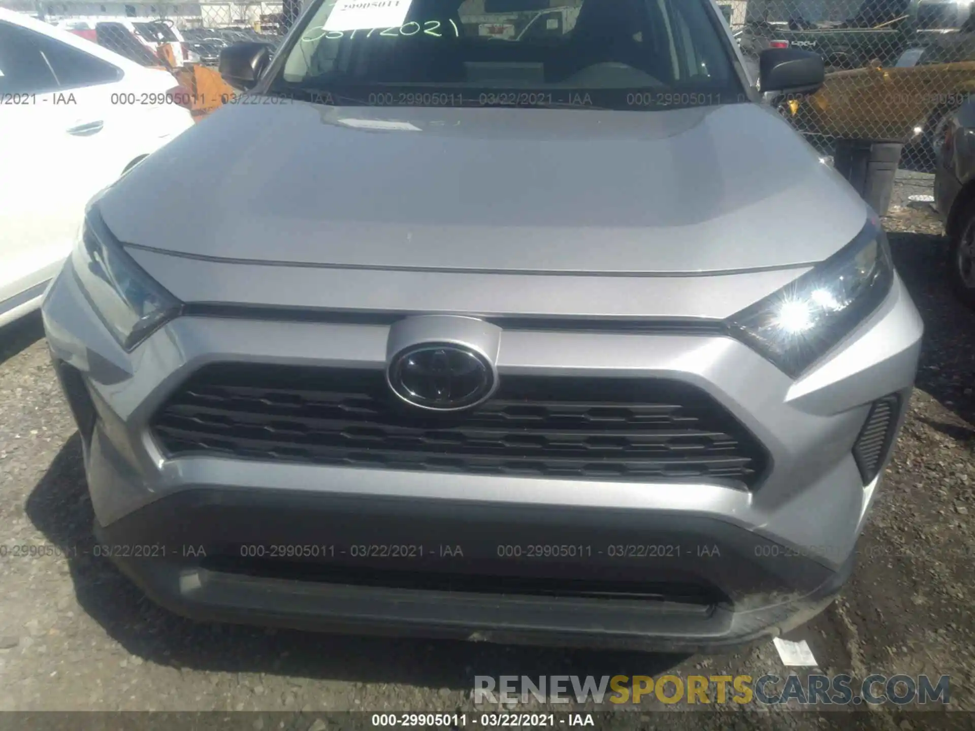 6 Photograph of a damaged car 2T3F1RFV1KW004166 TOYOTA RAV4 2019