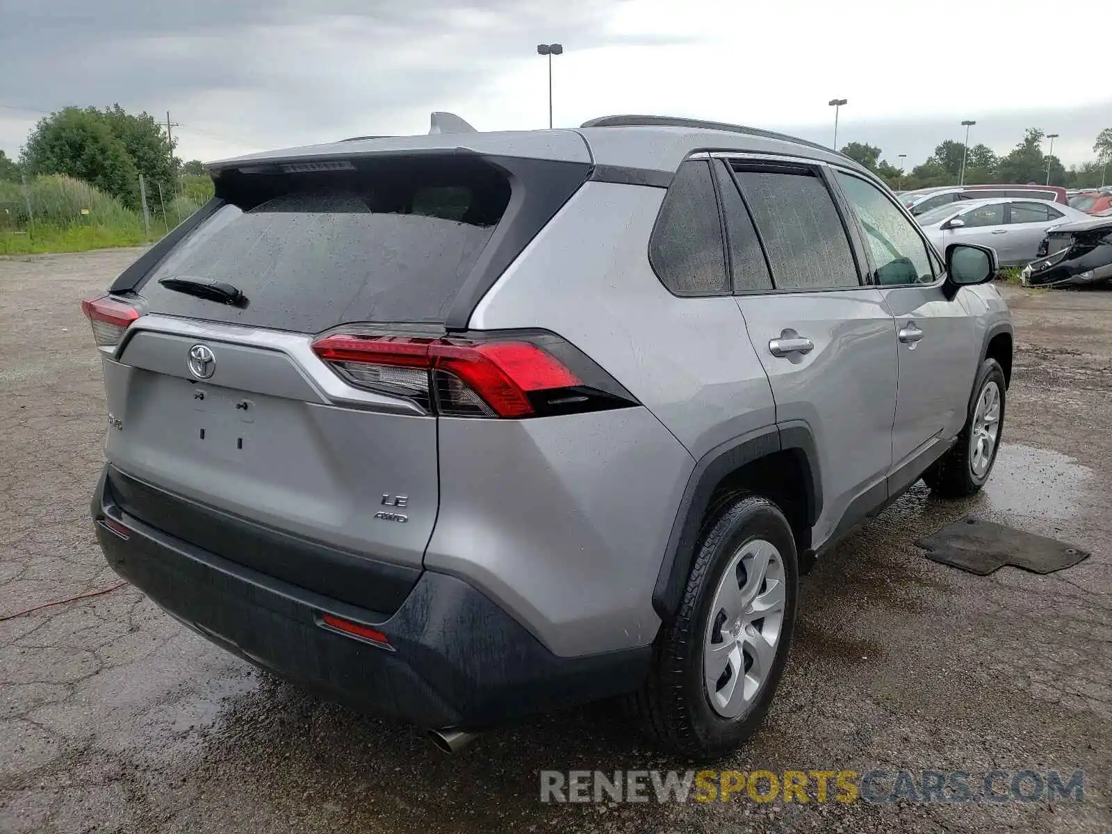 4 Photograph of a damaged car 2T3F1RFV1KW007469 TOYOTA RAV4 2019