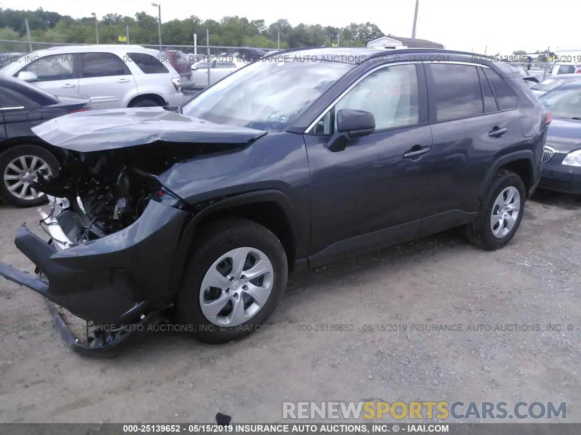 2 Photograph of a damaged car 2T3F1RFV1KW025454 TOYOTA RAV4 2019