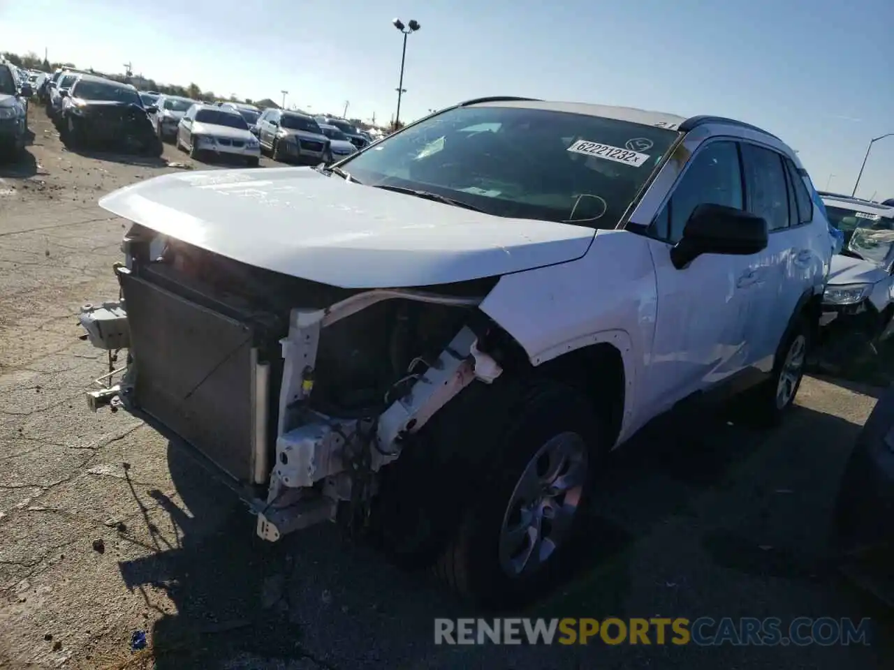 2 Photograph of a damaged car 2T3F1RFV1KW028323 TOYOTA RAV4 2019