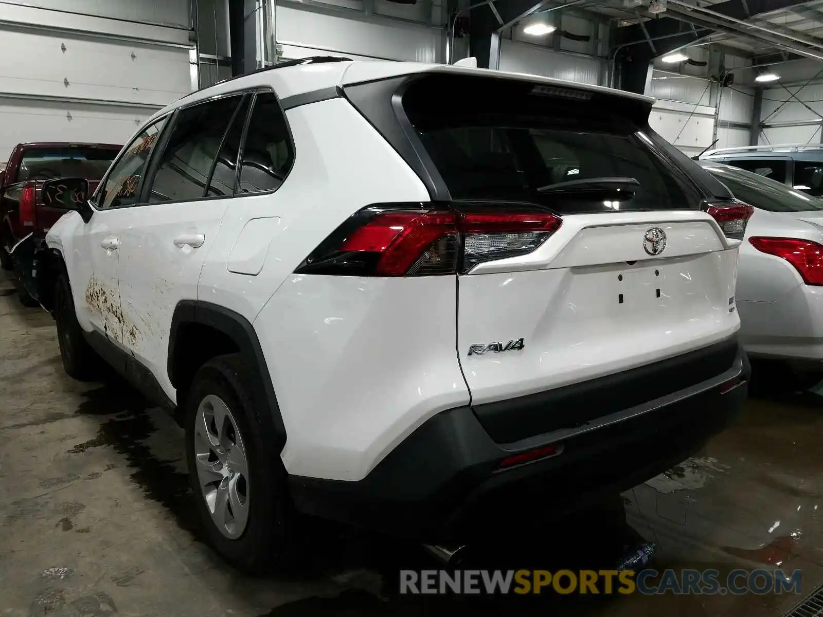 3 Photograph of a damaged car 2T3F1RFV1KW029407 TOYOTA RAV4 2019