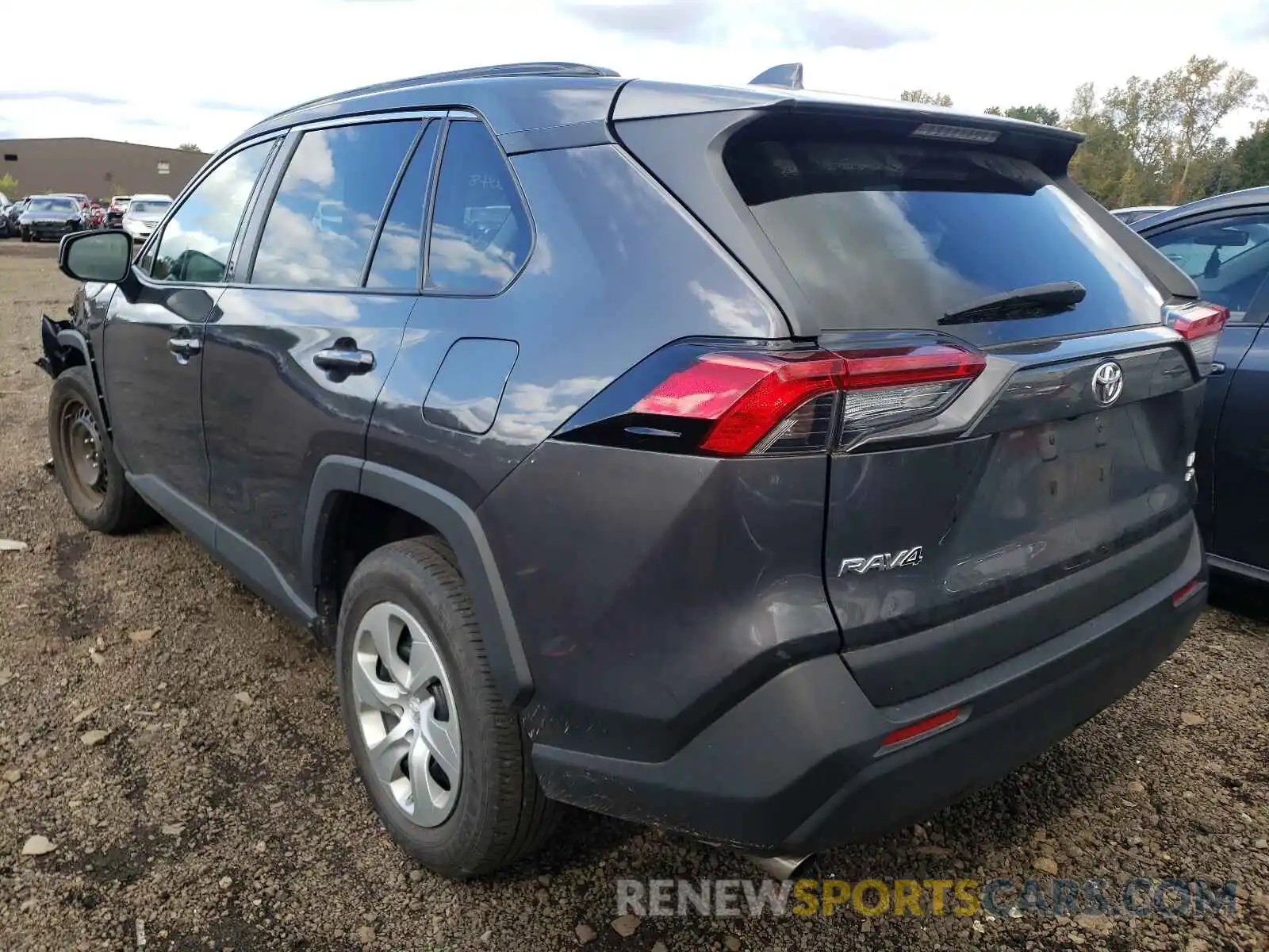 3 Фотография поврежденного автомобиля 2T3F1RFV1KW044957 TOYOTA RAV4 2019