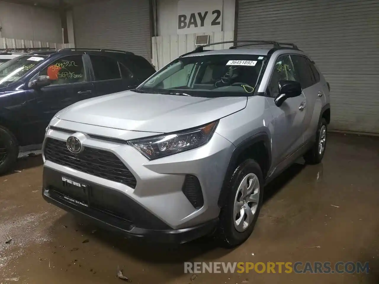 2 Photograph of a damaged car 2T3F1RFV1KW054596 TOYOTA RAV4 2019