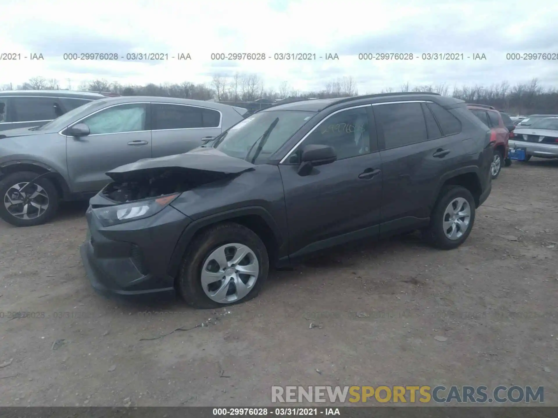 2 Photograph of a damaged car 2T3F1RFV1KW060365 TOYOTA RAV4 2019