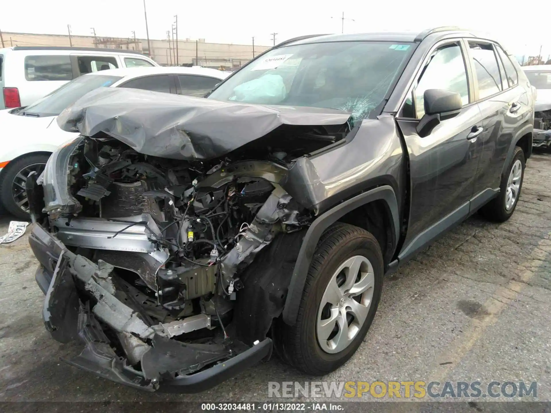 2 Photograph of a damaged car 2T3F1RFV1KW066747 TOYOTA RAV4 2019