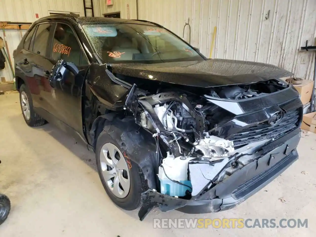 1 Photograph of a damaged car 2T3F1RFV1KW067204 TOYOTA RAV4 2019