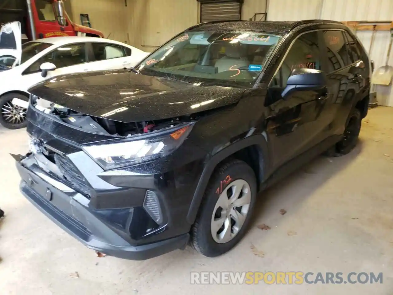 2 Photograph of a damaged car 2T3F1RFV1KW067204 TOYOTA RAV4 2019