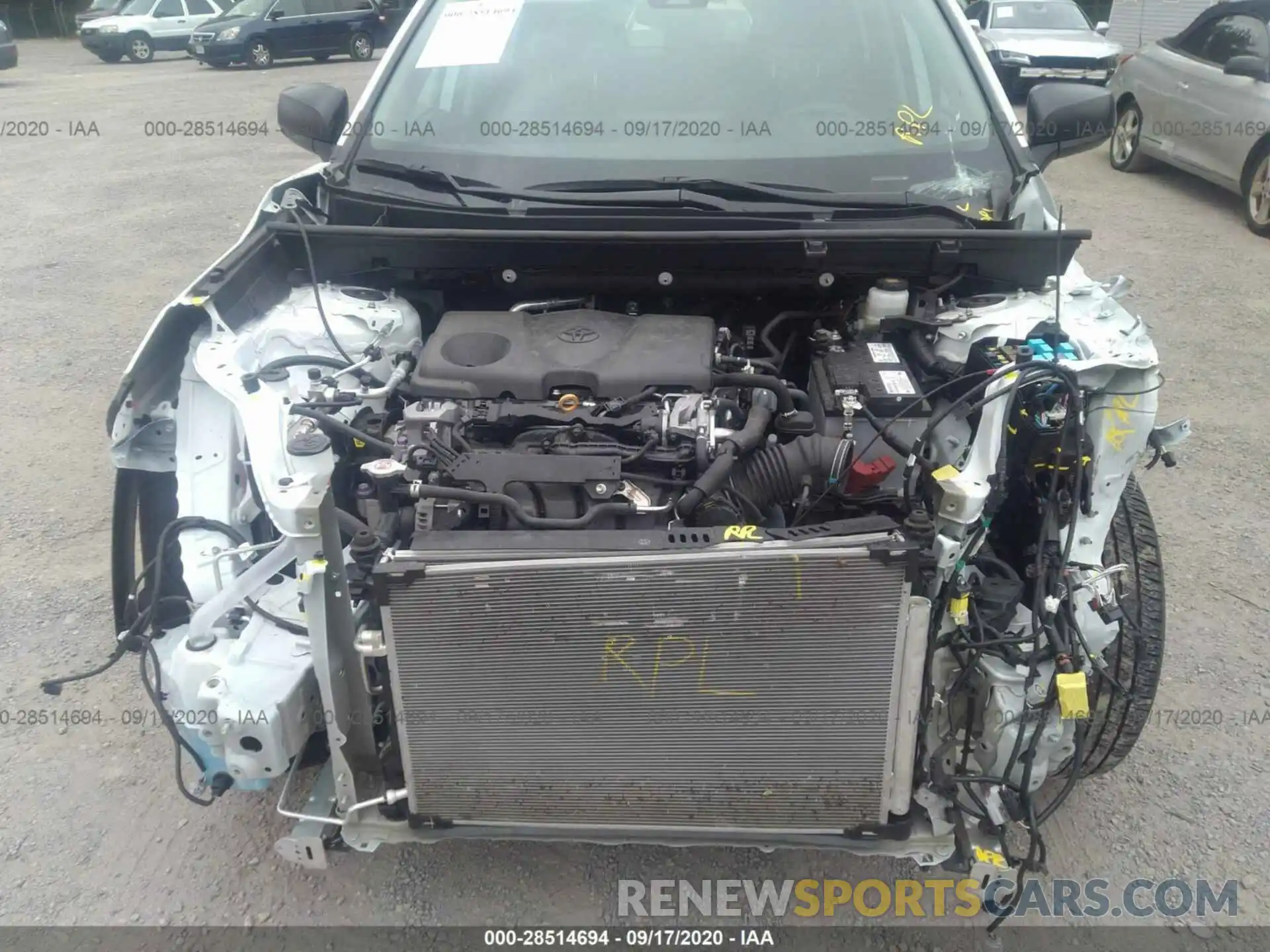 6 Photograph of a damaged car 2T3F1RFV1KW069020 TOYOTA RAV4 2019