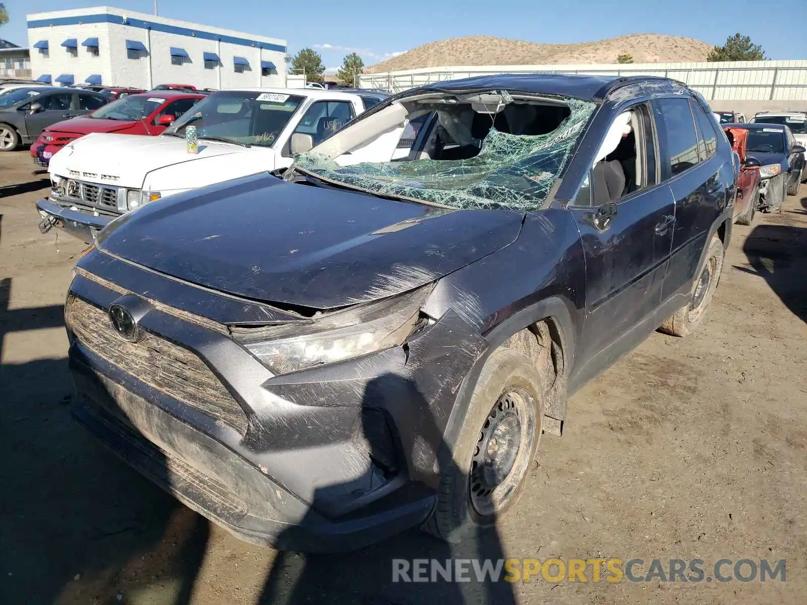 2 Photograph of a damaged car 2T3F1RFV1KW072323 TOYOTA RAV4 2019