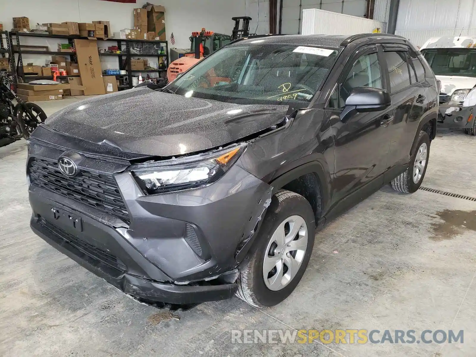 2 Photograph of a damaged car 2T3F1RFV1KW074959 TOYOTA RAV4 2019