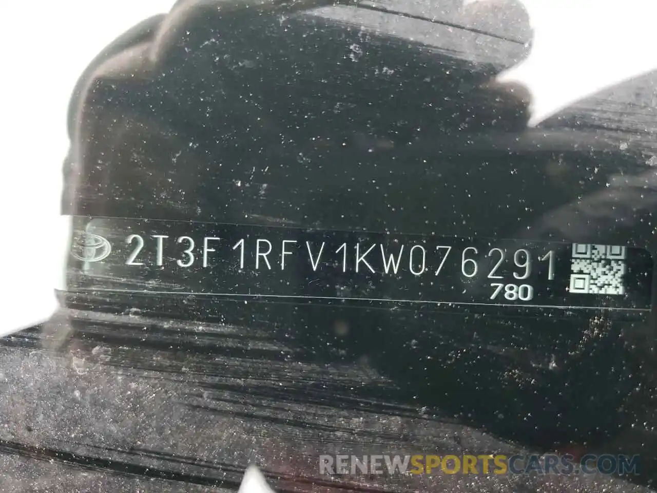 12 Photograph of a damaged car 2T3F1RFV1KW076291 TOYOTA RAV4 2019