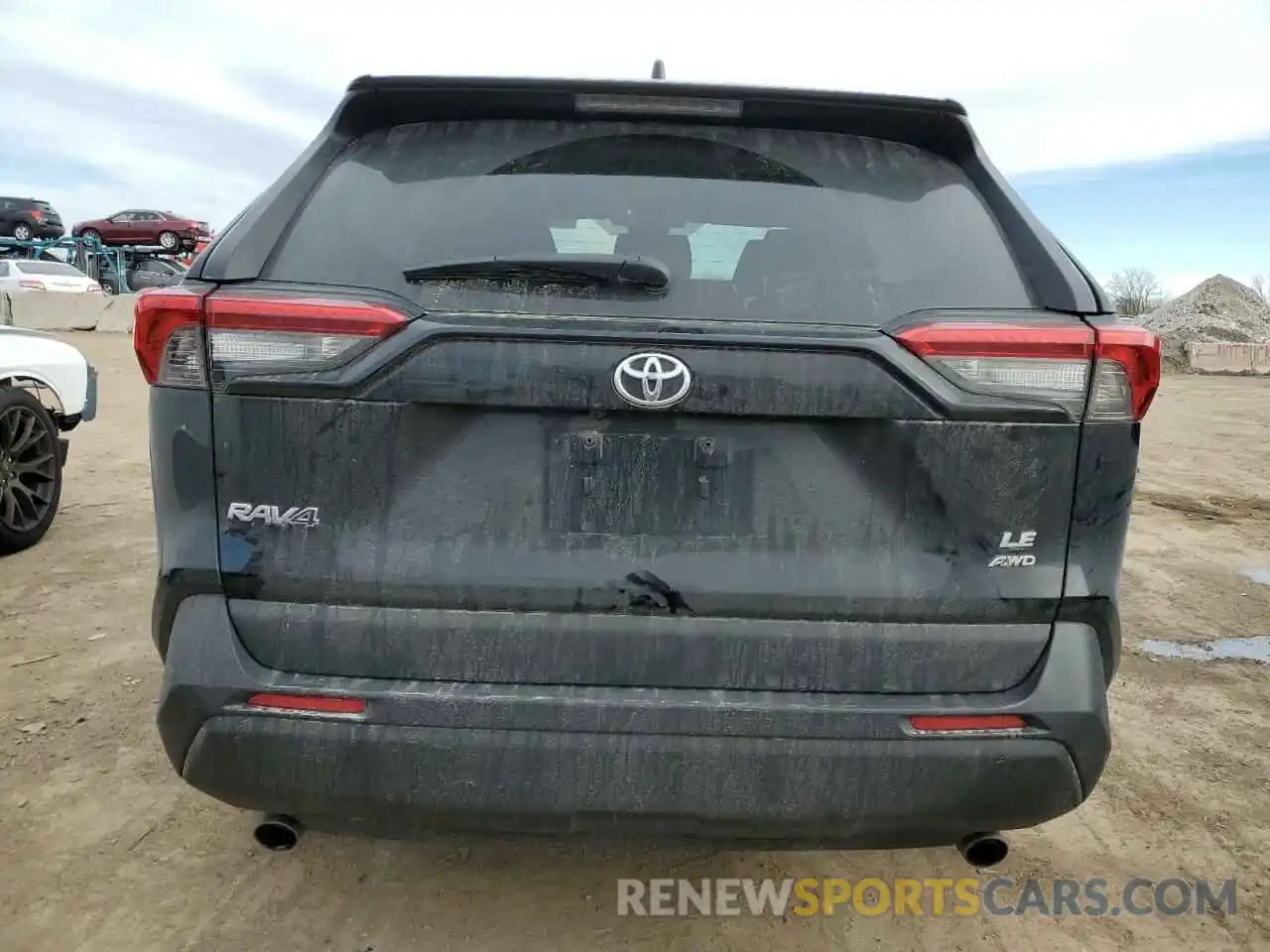 6 Photograph of a damaged car 2T3F1RFV1KW076291 TOYOTA RAV4 2019