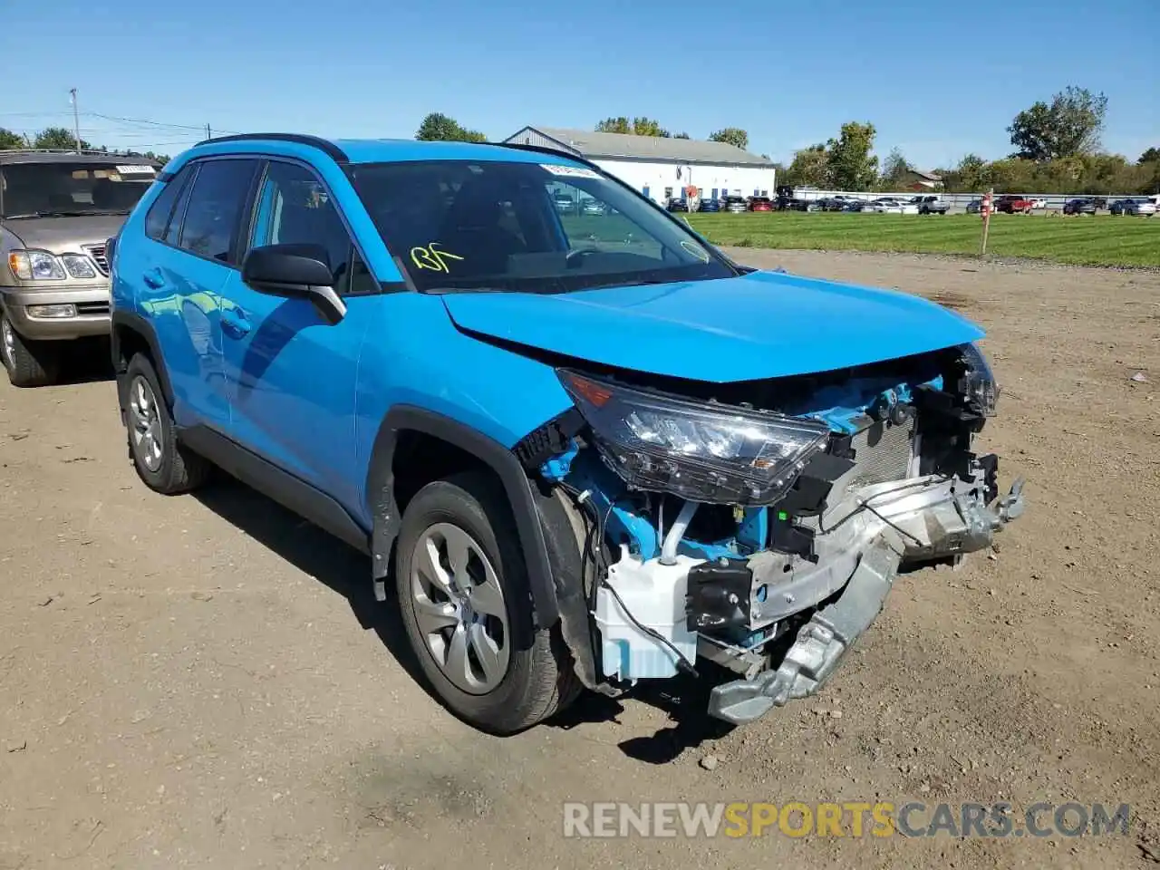 1 Photograph of a damaged car 2T3F1RFV1KW078719 TOYOTA RAV4 2019