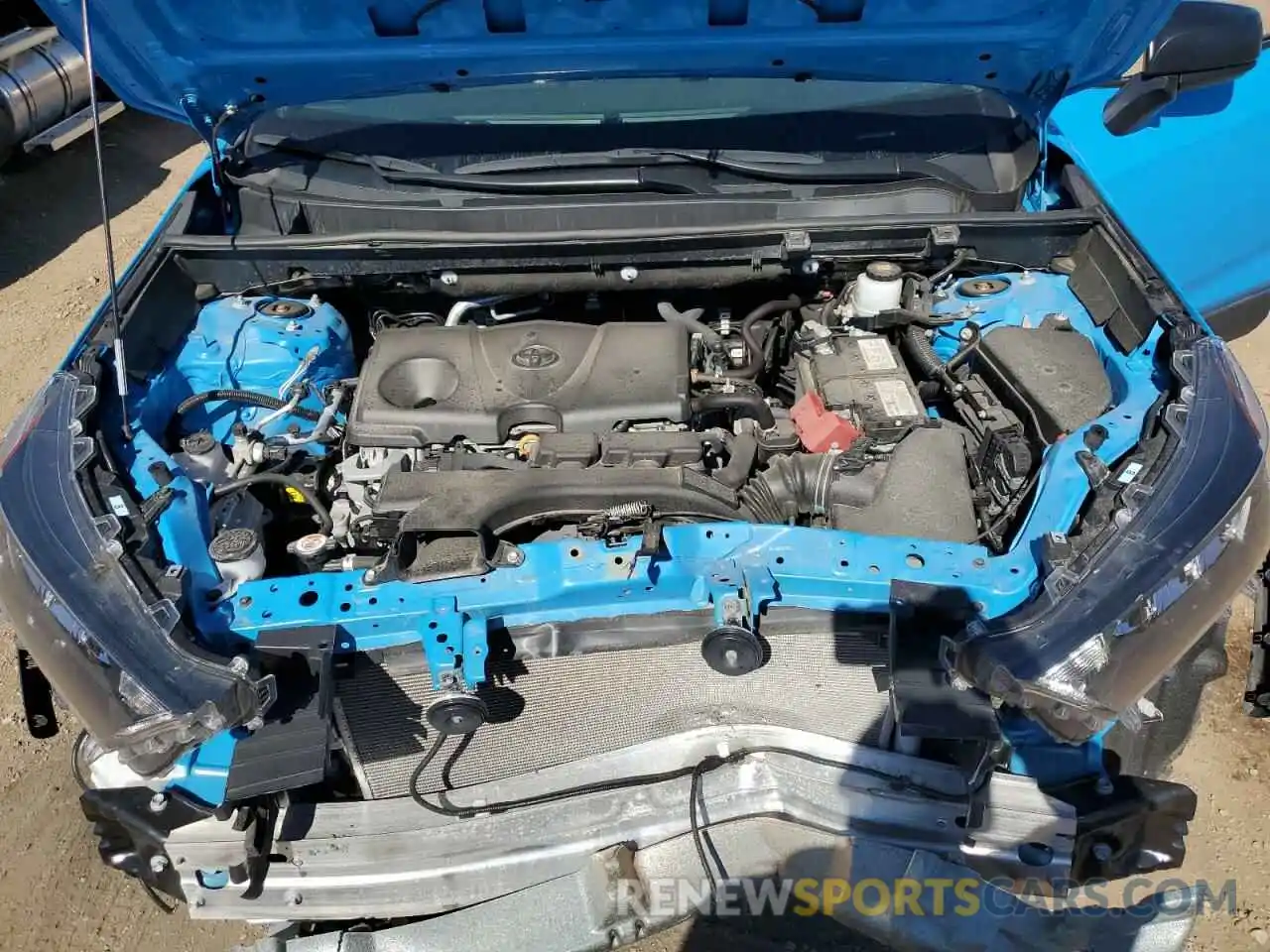 7 Photograph of a damaged car 2T3F1RFV1KW078719 TOYOTA RAV4 2019