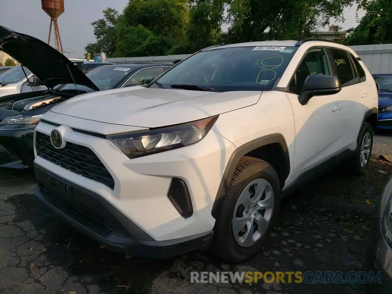 2 Photograph of a damaged car 2T3F1RFV2KC009023 TOYOTA RAV4 2019