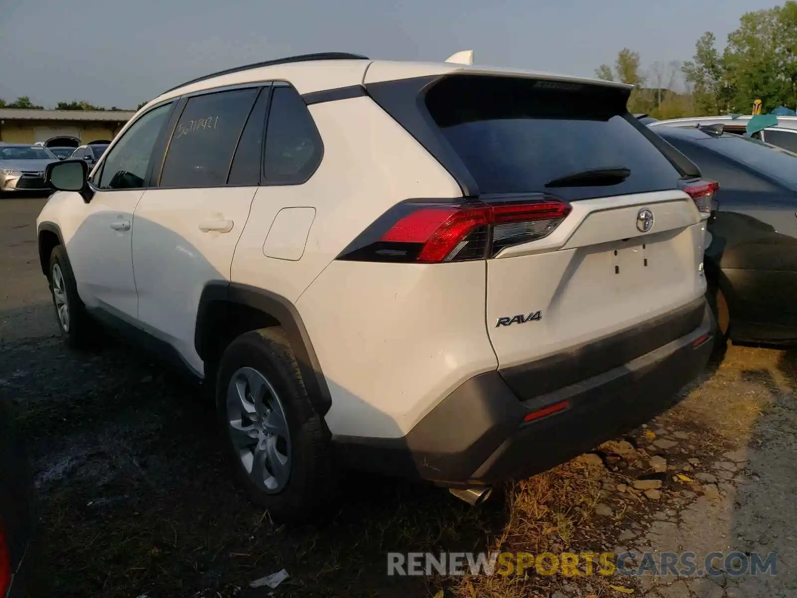 3 Photograph of a damaged car 2T3F1RFV2KC009023 TOYOTA RAV4 2019